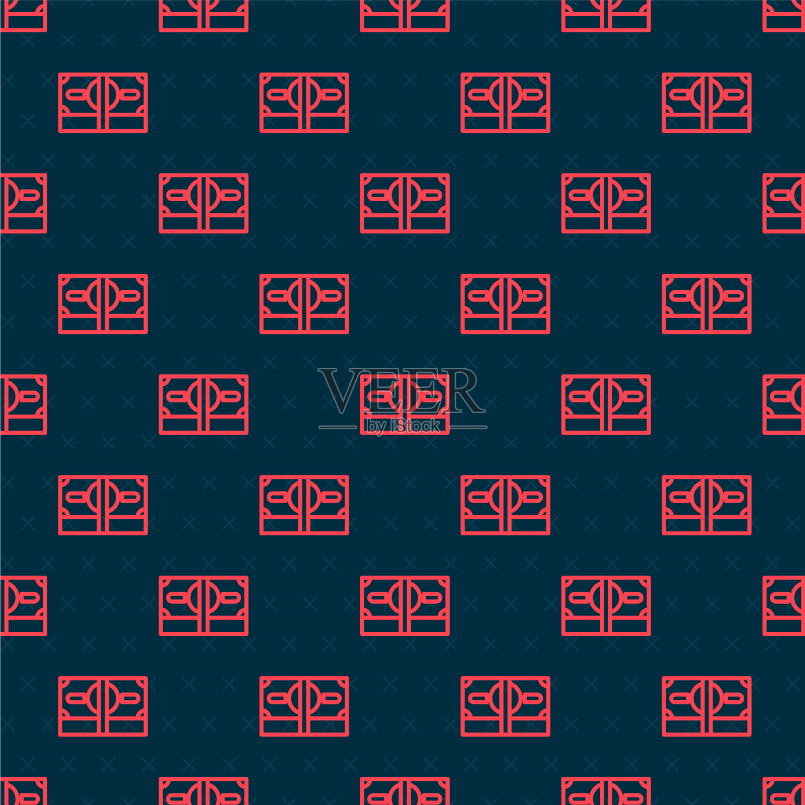 红线堆砌纸币孤立现金图标插画图片素材