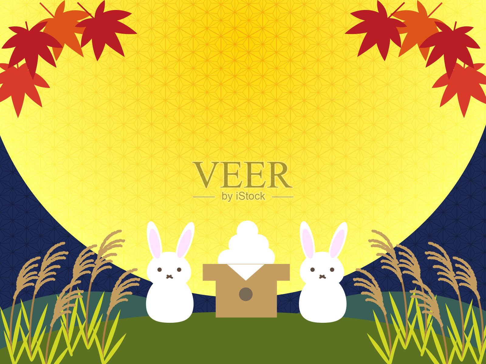 秋天的火焰插画图片素材