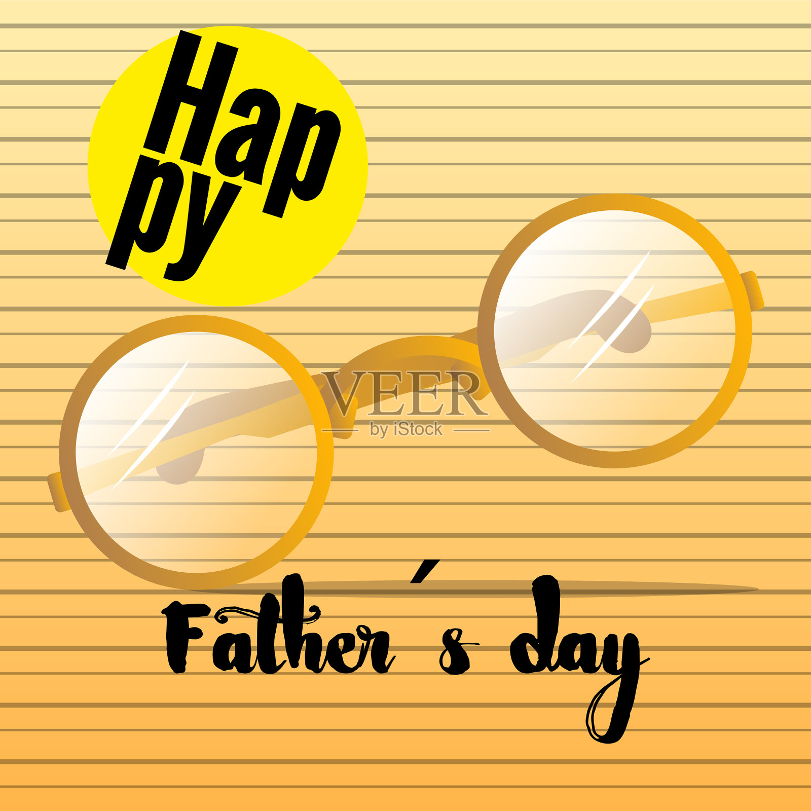父亲节快乐插画图片素材