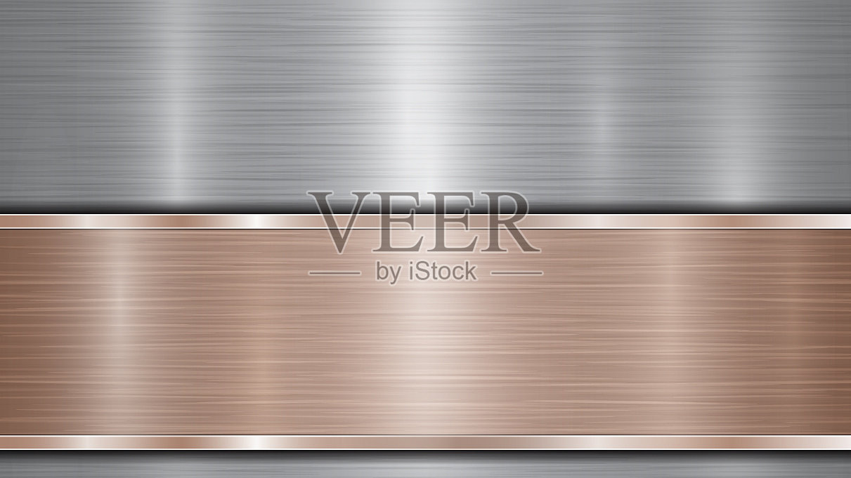 金属背景与抛光板插画图片素材