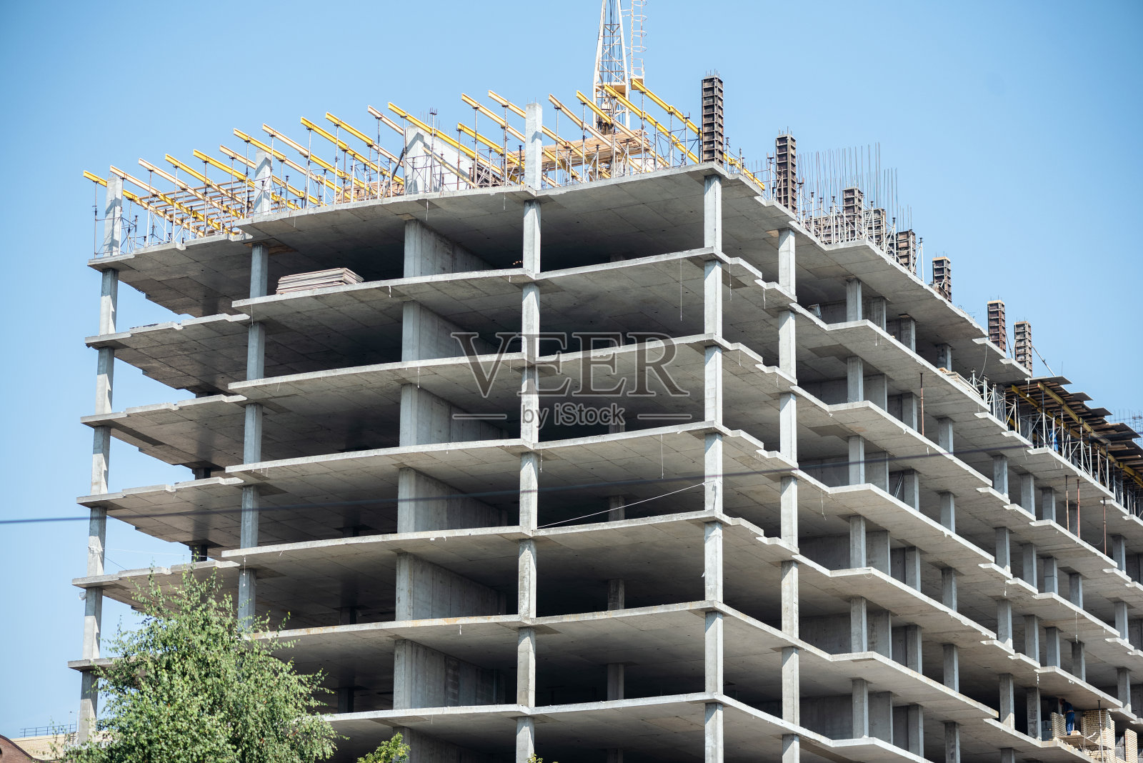 建筑施工。照片摄影图片