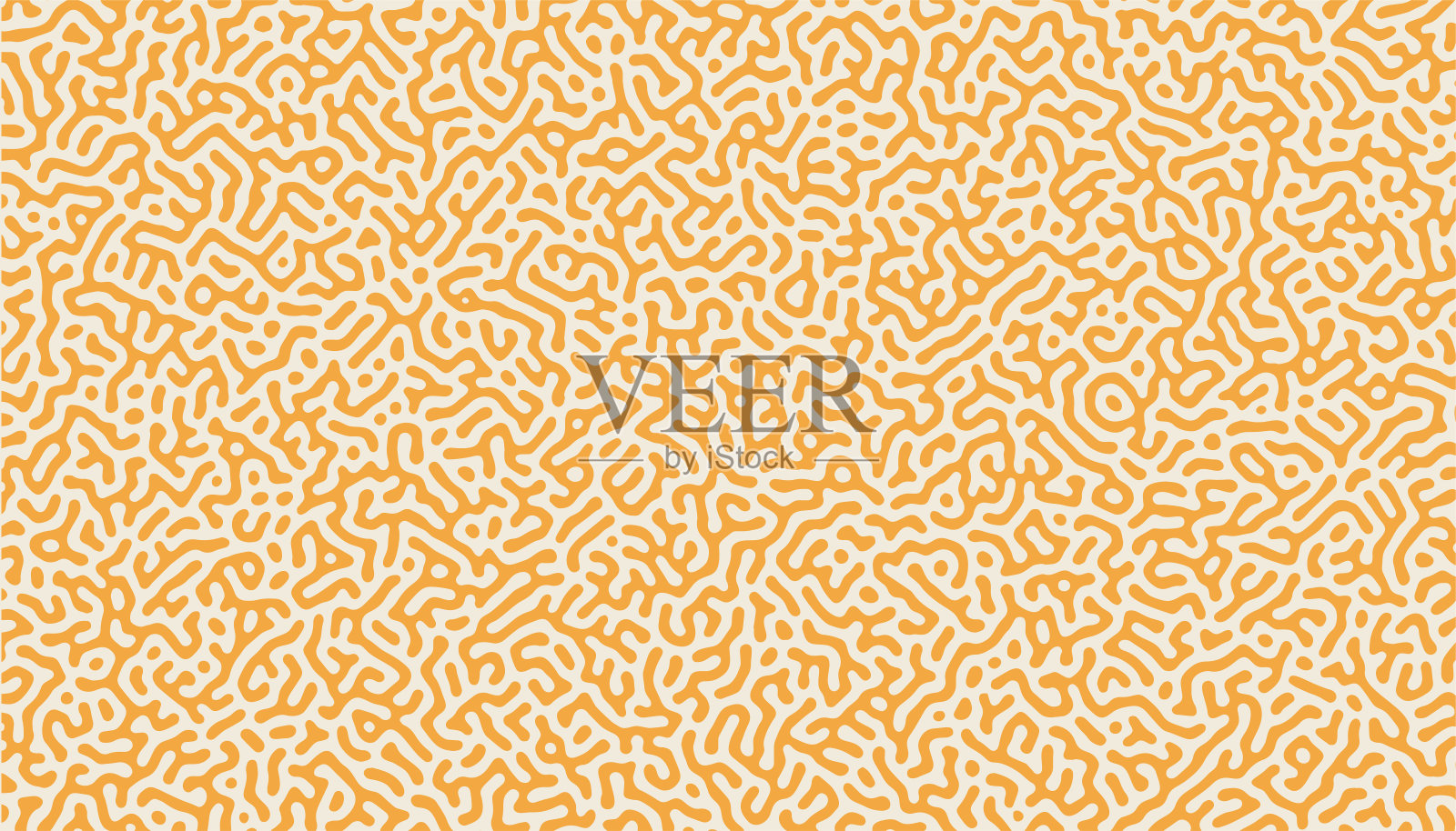 不规则的有机线条图灵图案背景设计插画图片素材