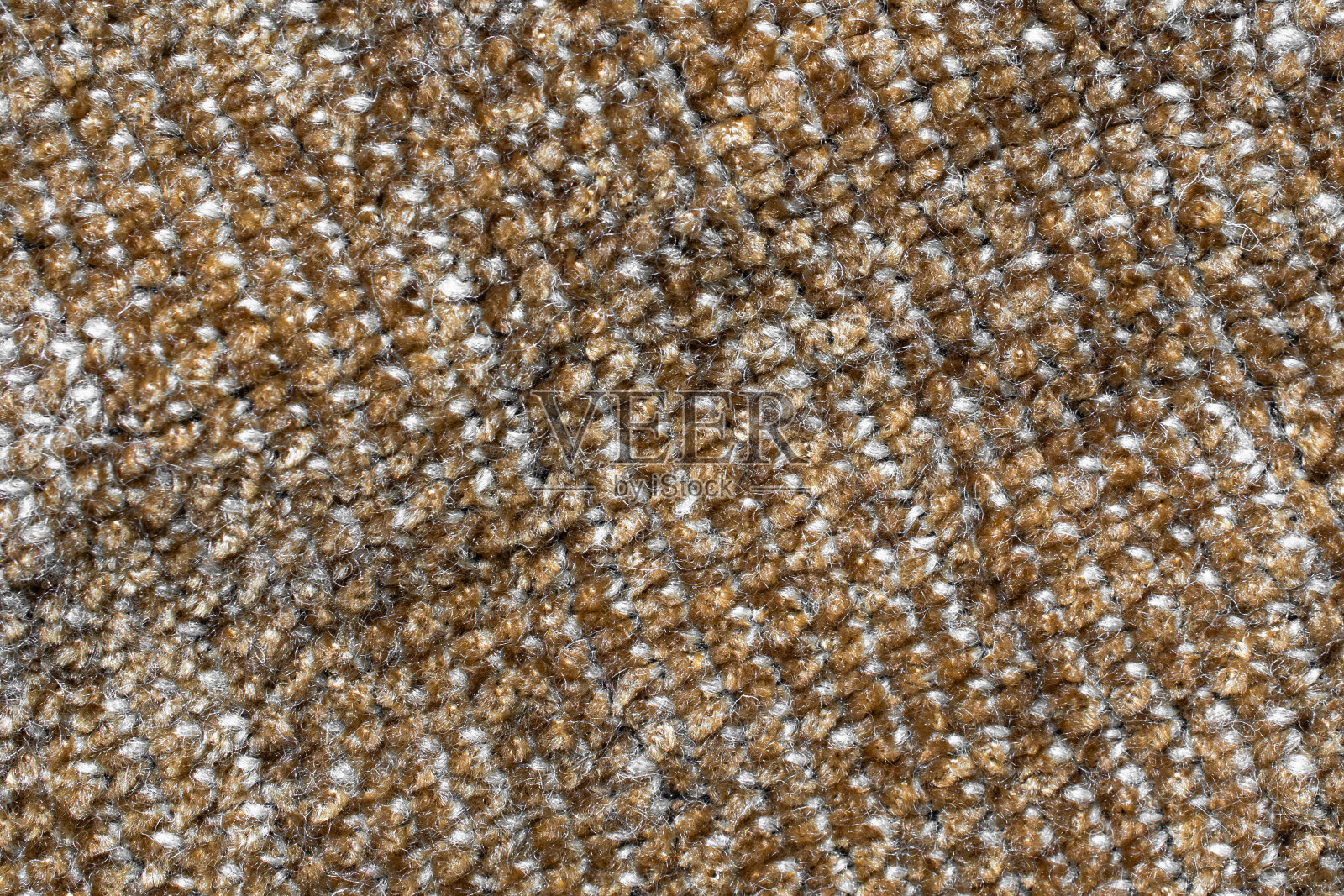 棕色羊毛材料微距照片与可见的细节照片摄影图片