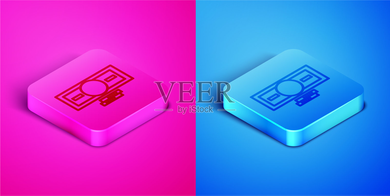 等距线堆纸钱现金图标图标素材