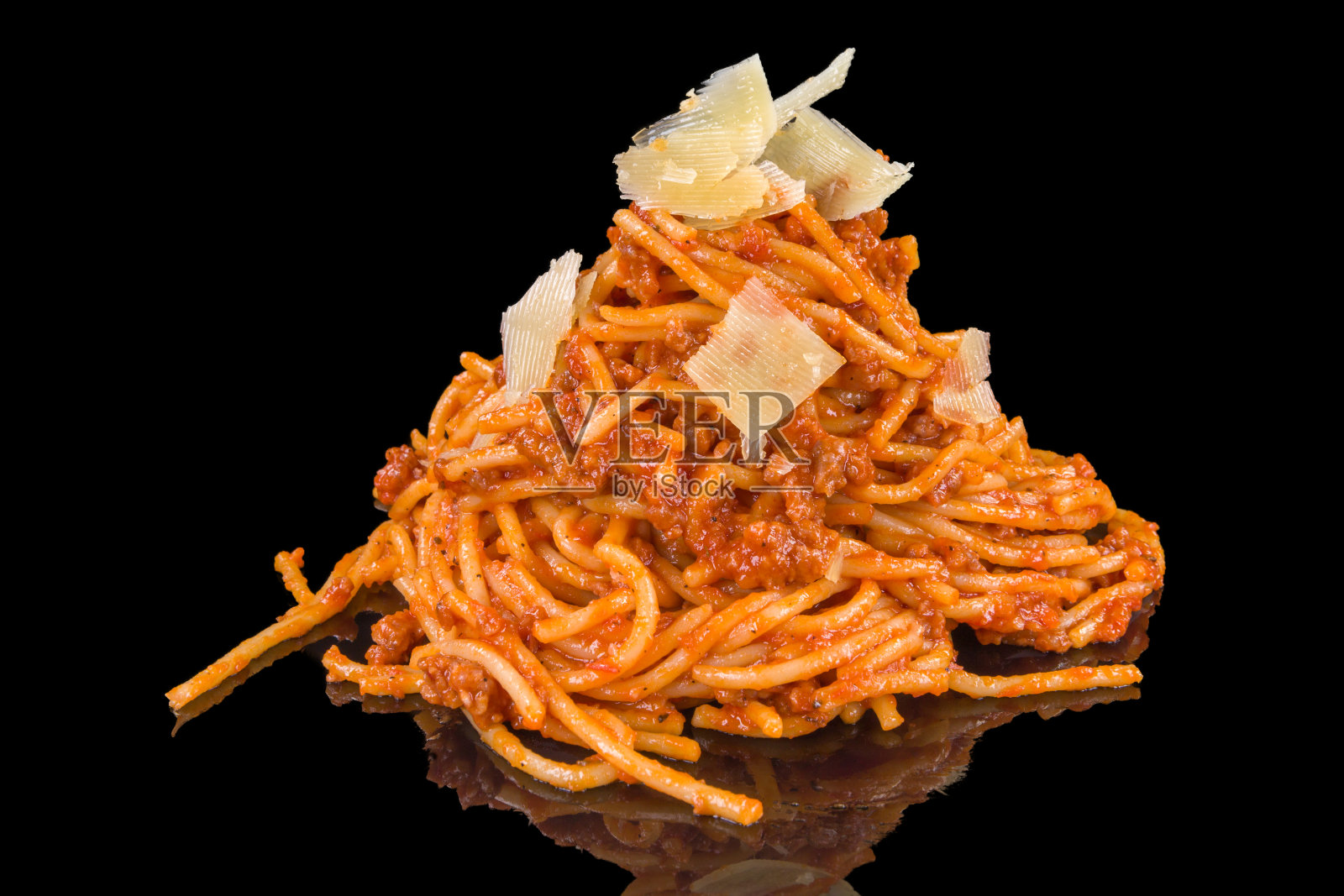 意大利面条博洛尼亚语照片摄影图片