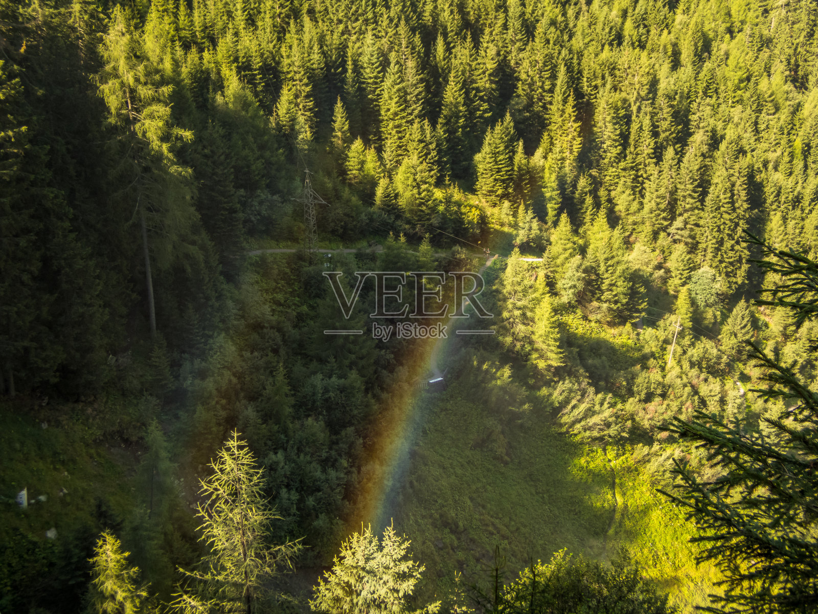 通过费拉塔爬上斯图本福尔照片摄影图片