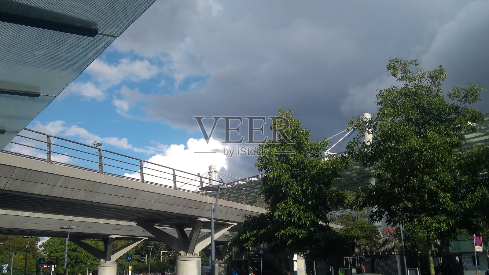 丹麦哥本哈根的道路设施照片摄影图片