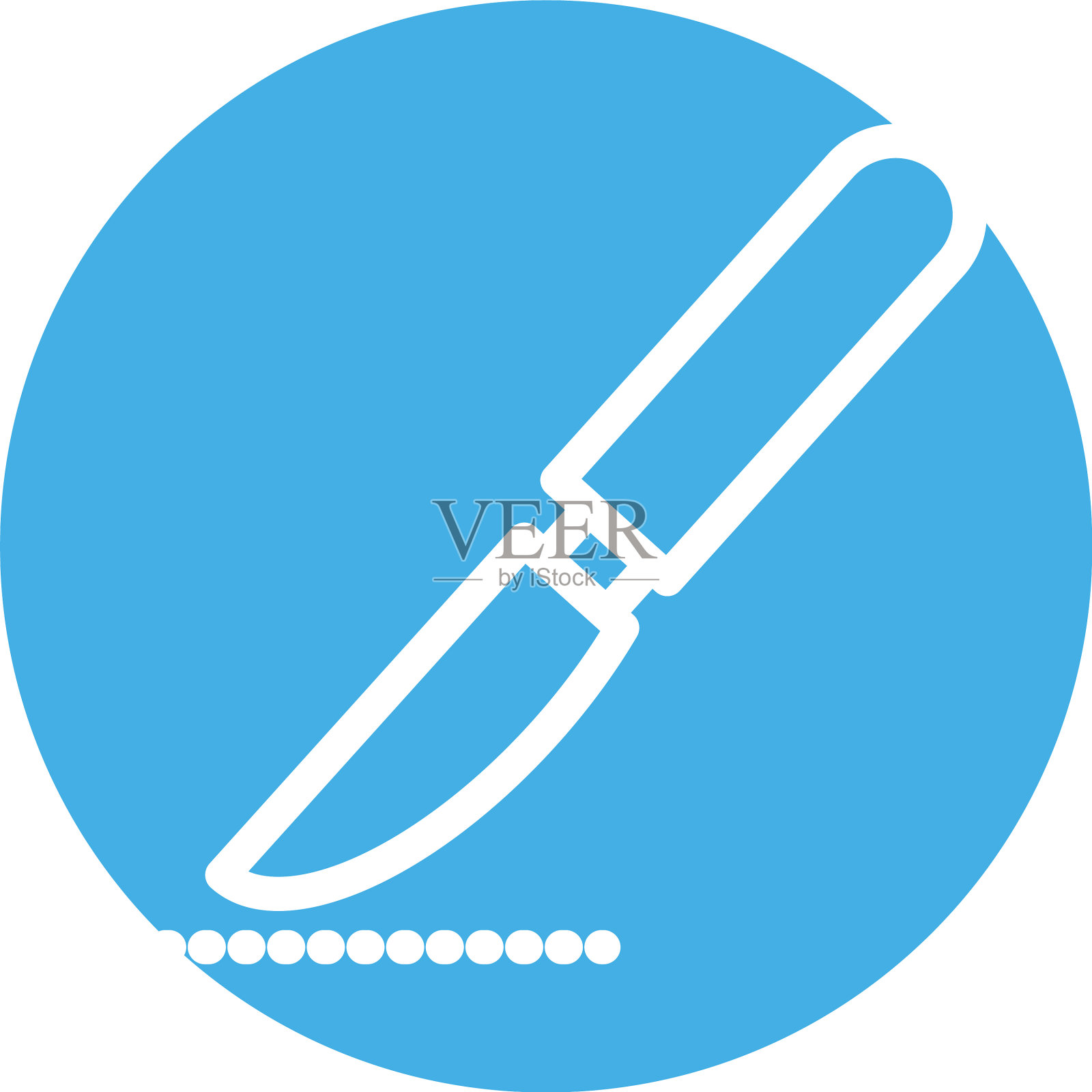 医用切割器工具块样式图标设计元素图片