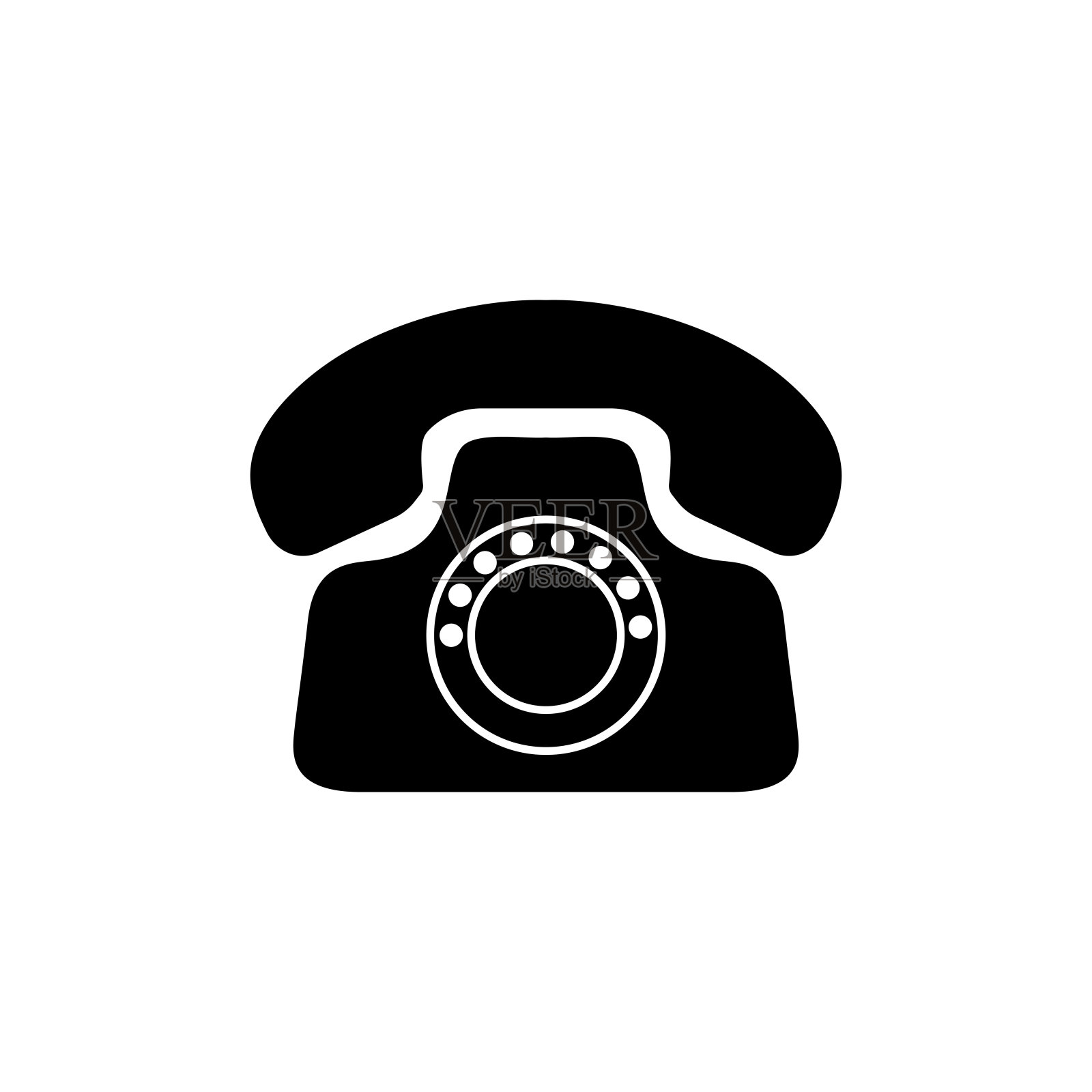 手机图标时髦的平面设计插画图片素材