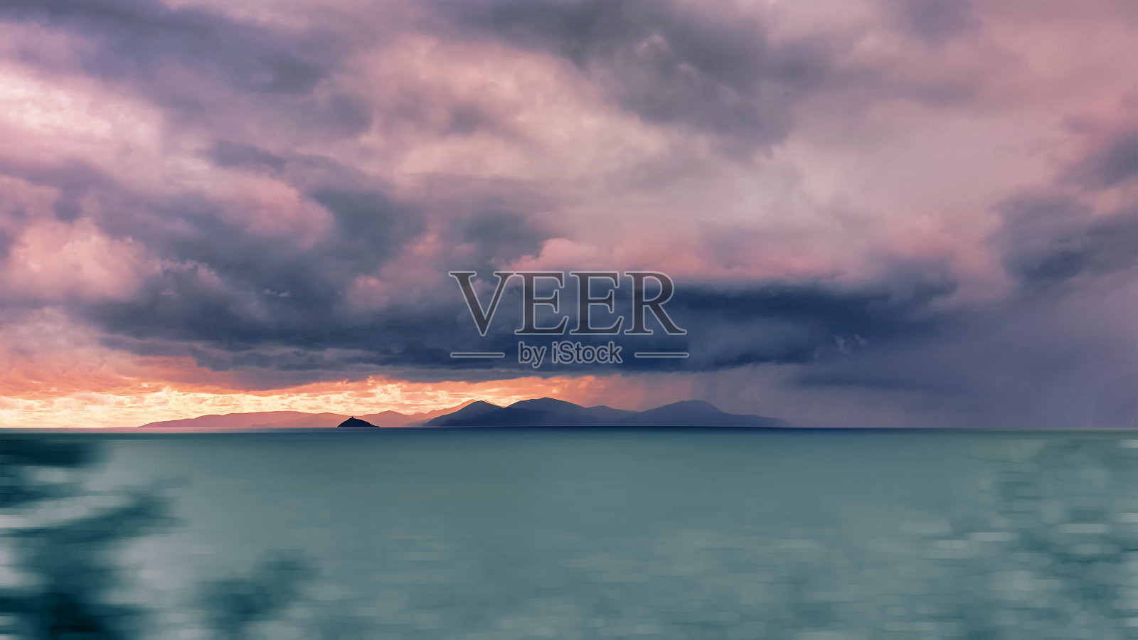 海上风暴照片摄影图片