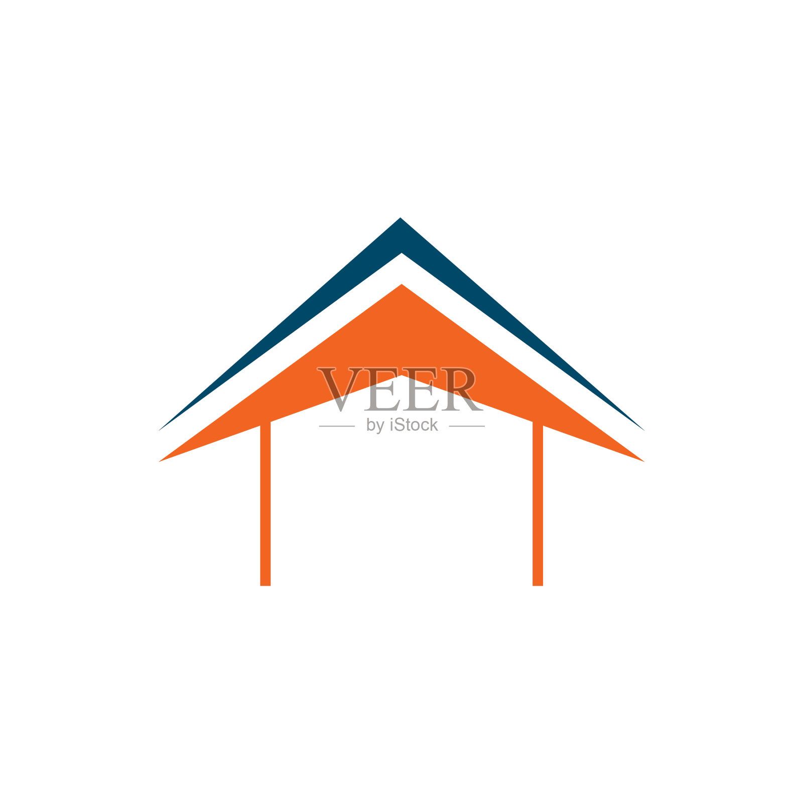 首页标志设计模板插画图片素材