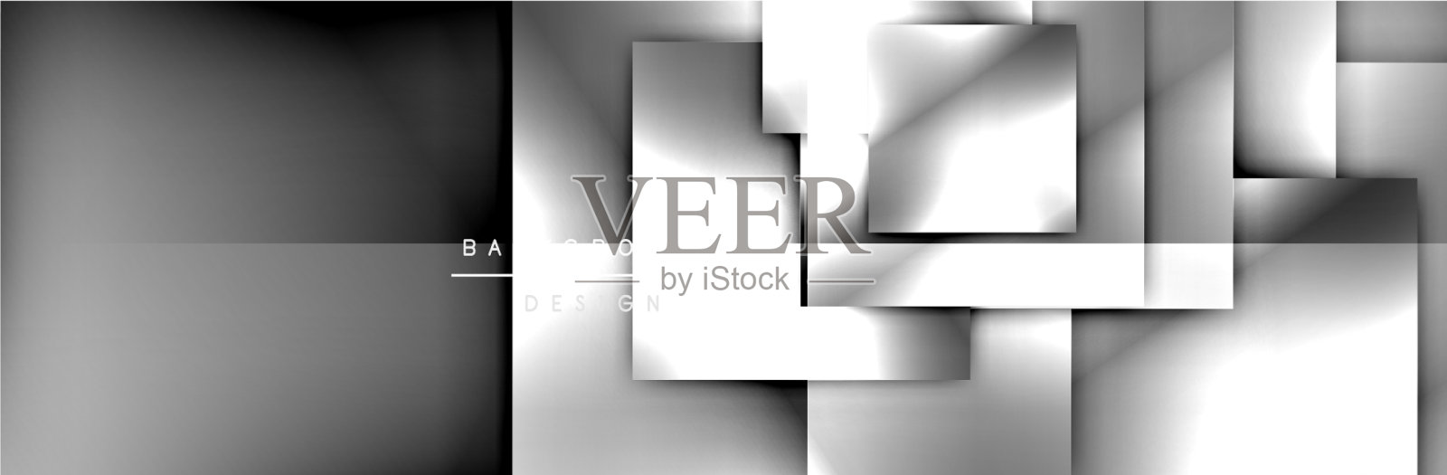 正方形形状构成几何抽象插画图片素材