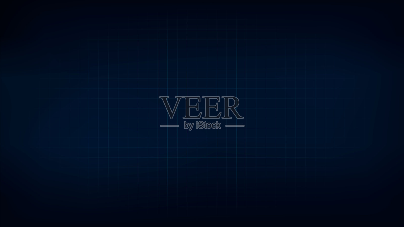 技术抽象网格背景。线性未来主义深色设计与几何数字梯度。插画图片素材