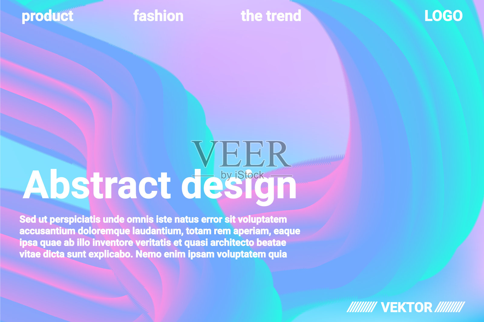 抽象液体流体颜色形状插画图片素材