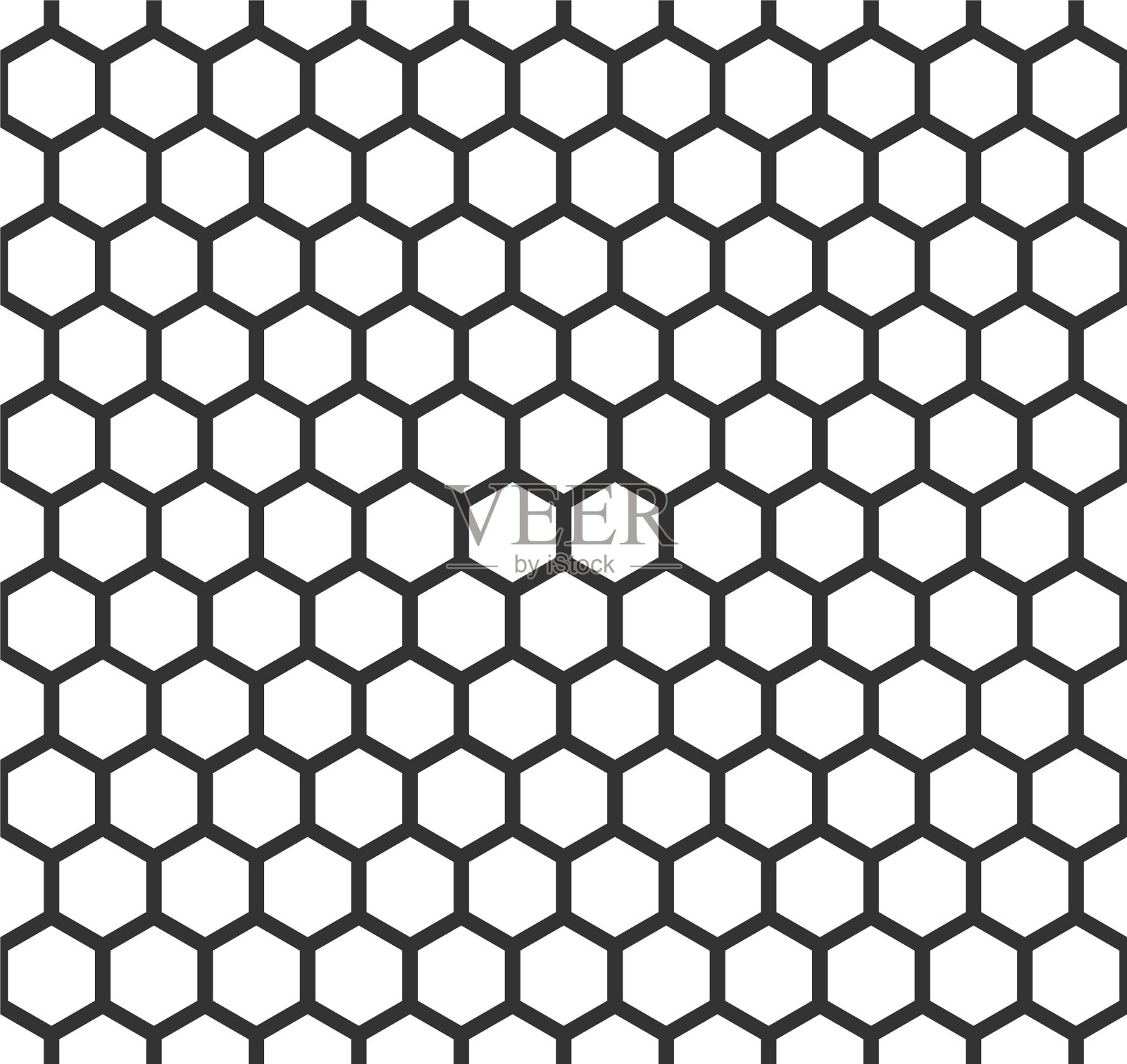 格栅六角形格子纹理扬声器格栅插画图片素材