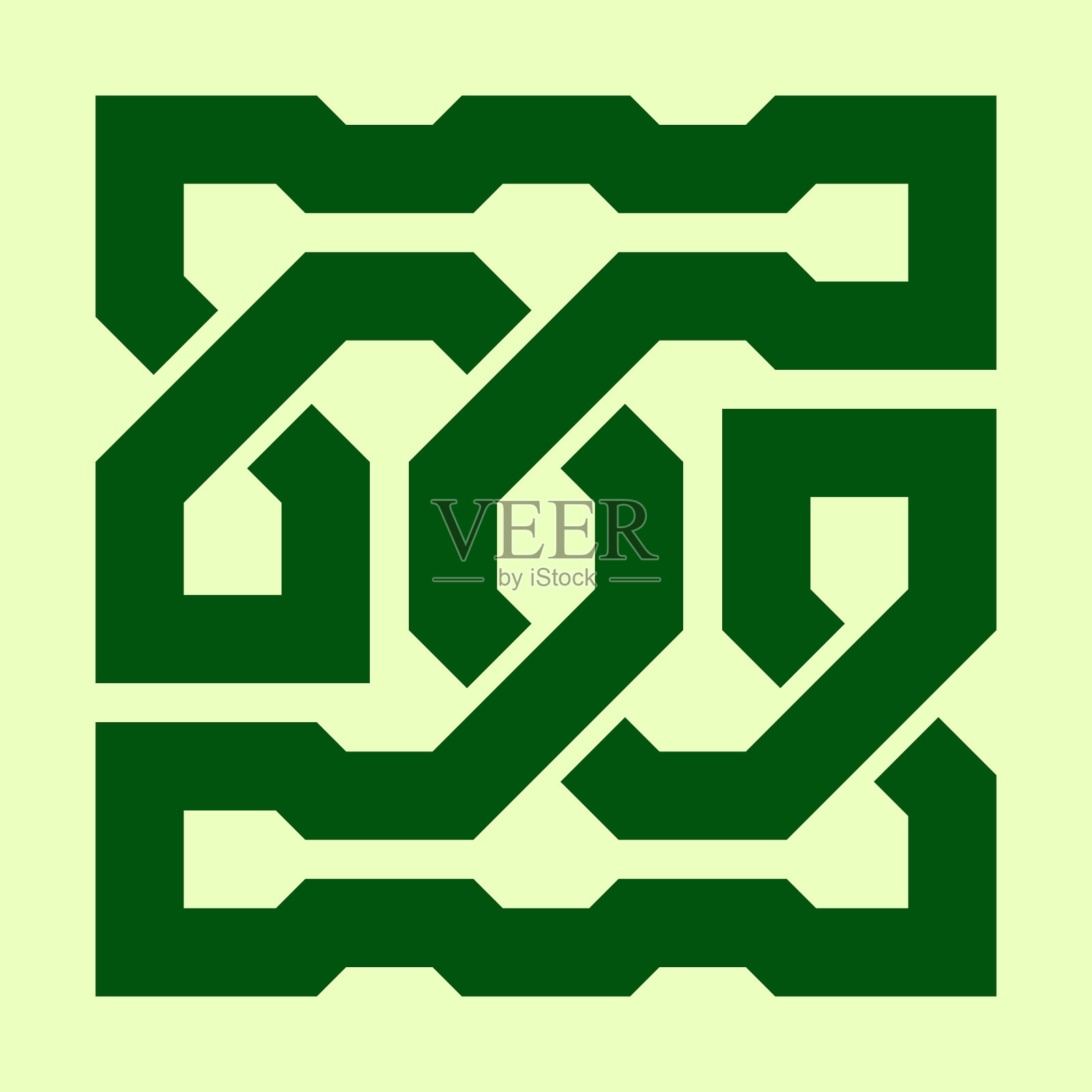 凯尔特结抽象装饰插画图片素材