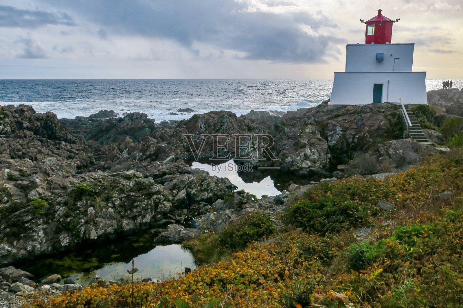 Ucluelet的灯塔照片摄影图片