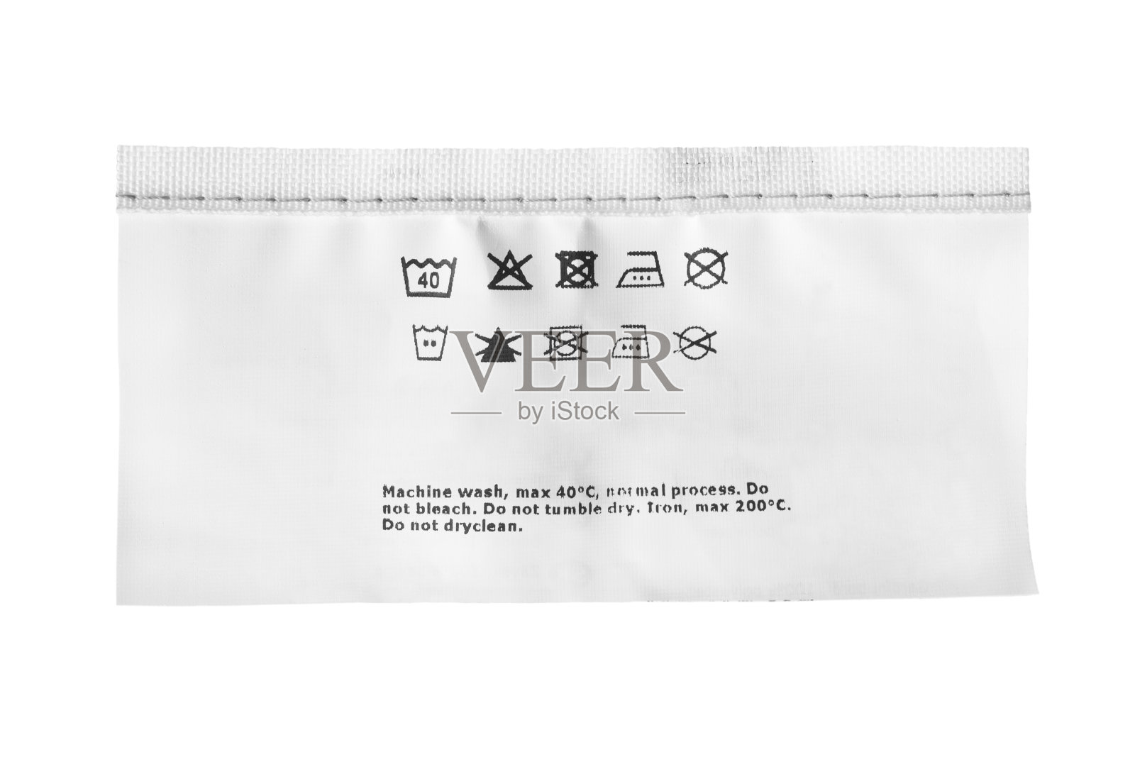 衣服标签隔离照片摄影图片