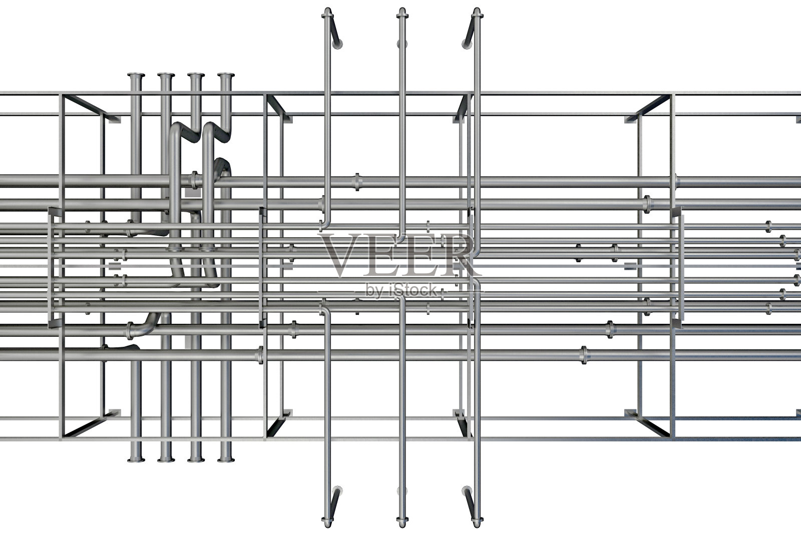 复杂管路背景照片摄影图片