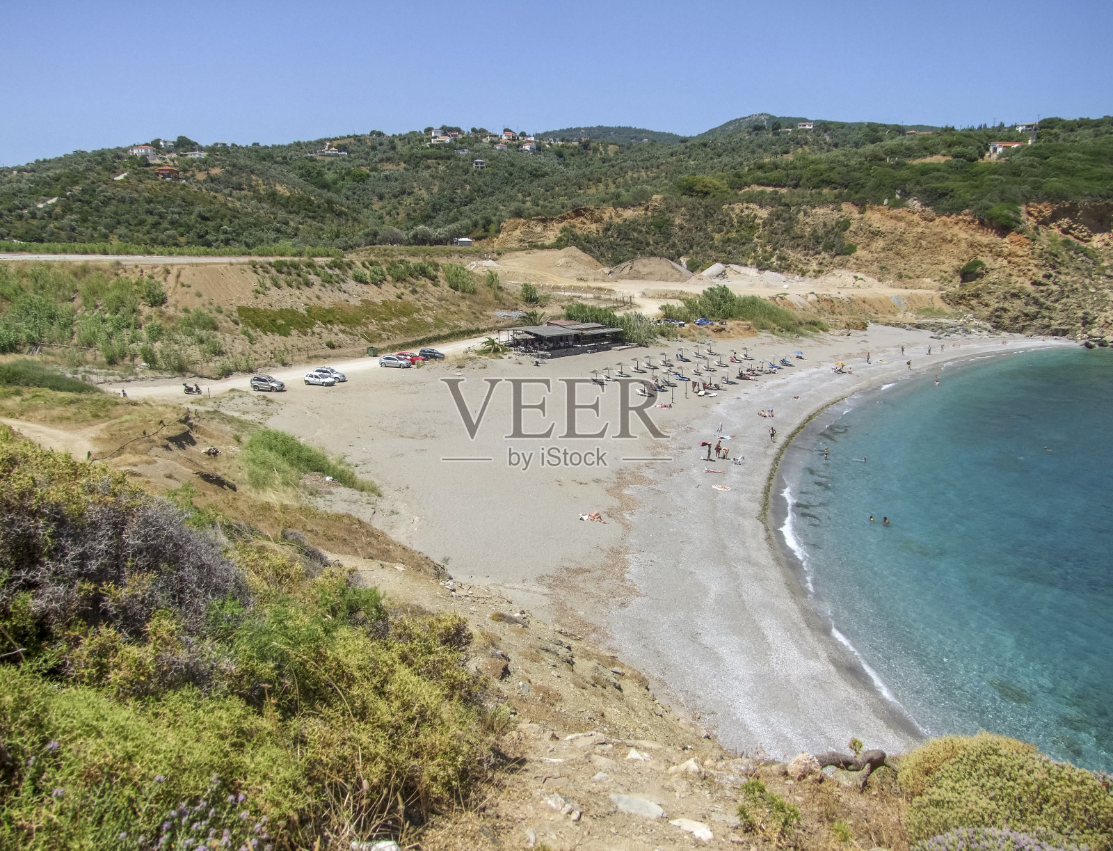 斯基亚索斯的海滩风景照片摄影图片