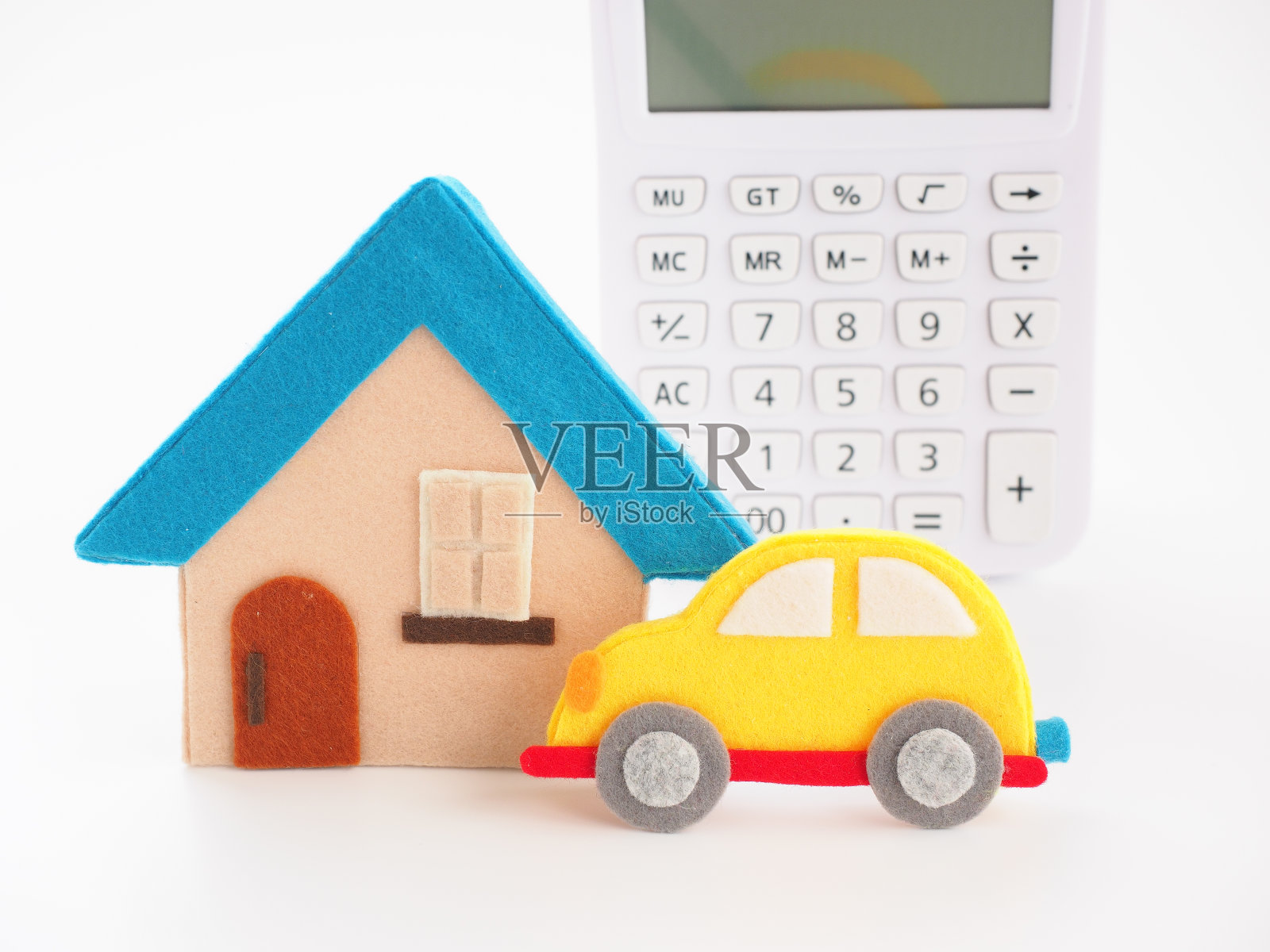 购车和购房计划照片摄影图片