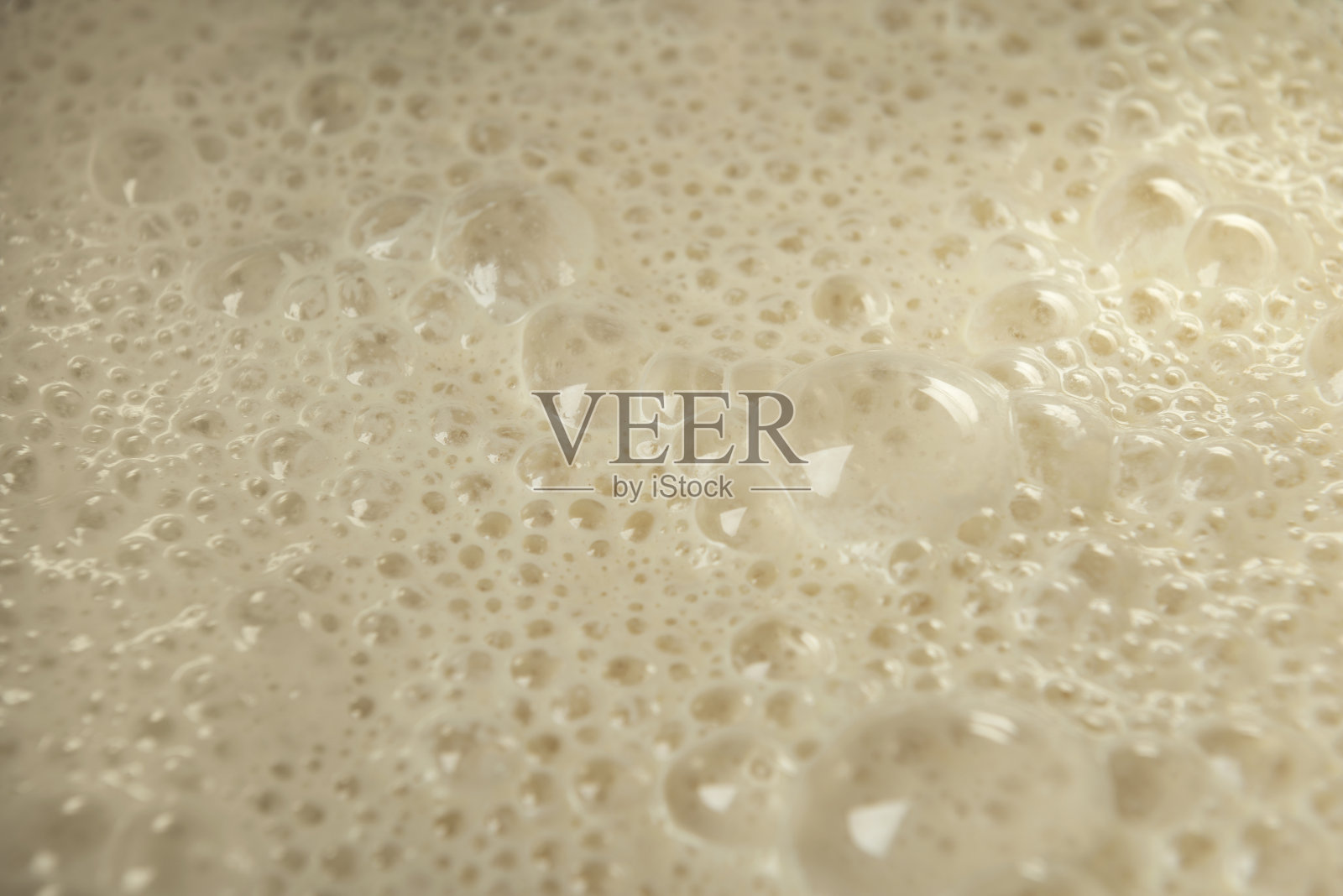 酵母发酵的过程。照片摄影图片