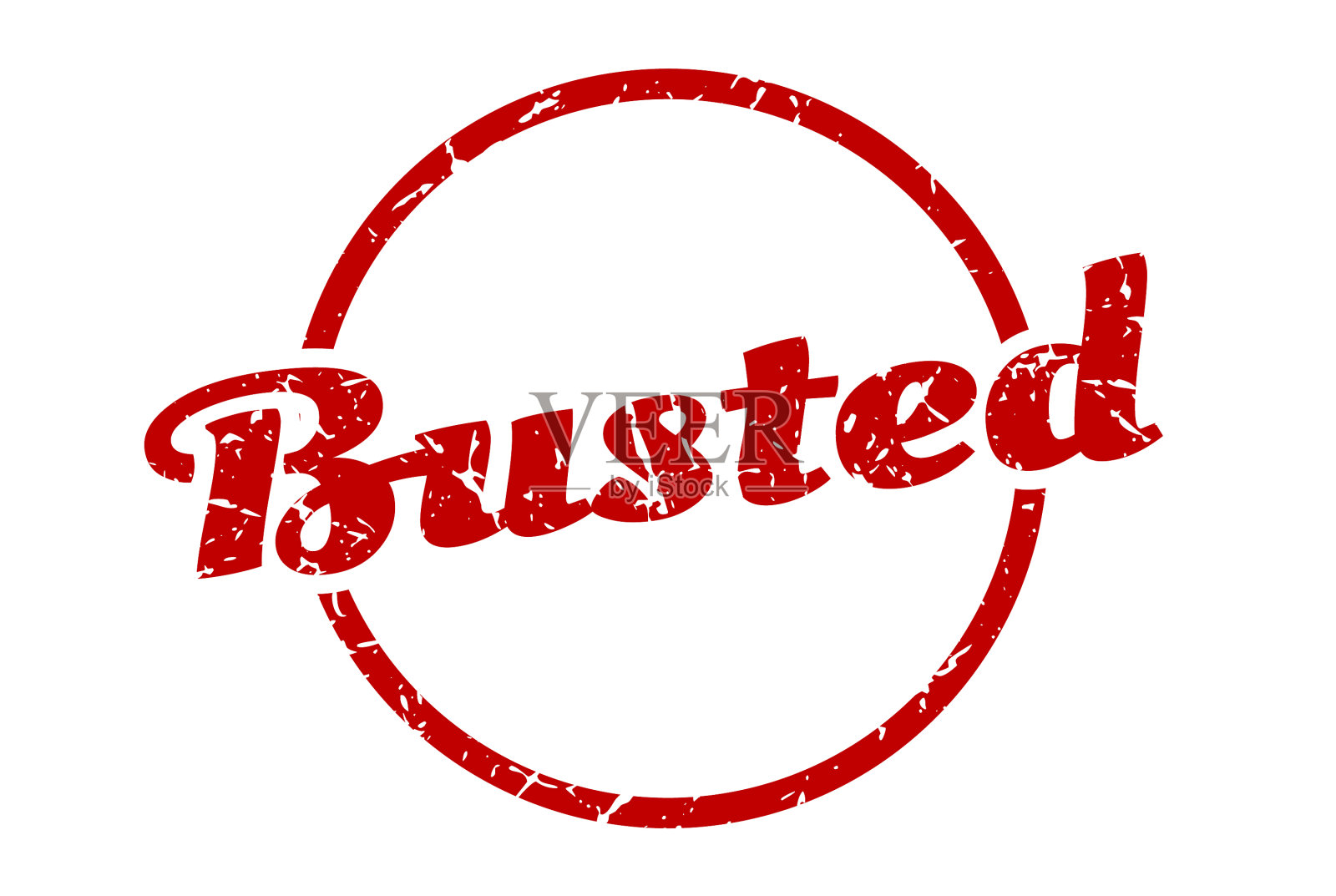 坏了的标志坏了老式的垃圾邮票插画图片素材