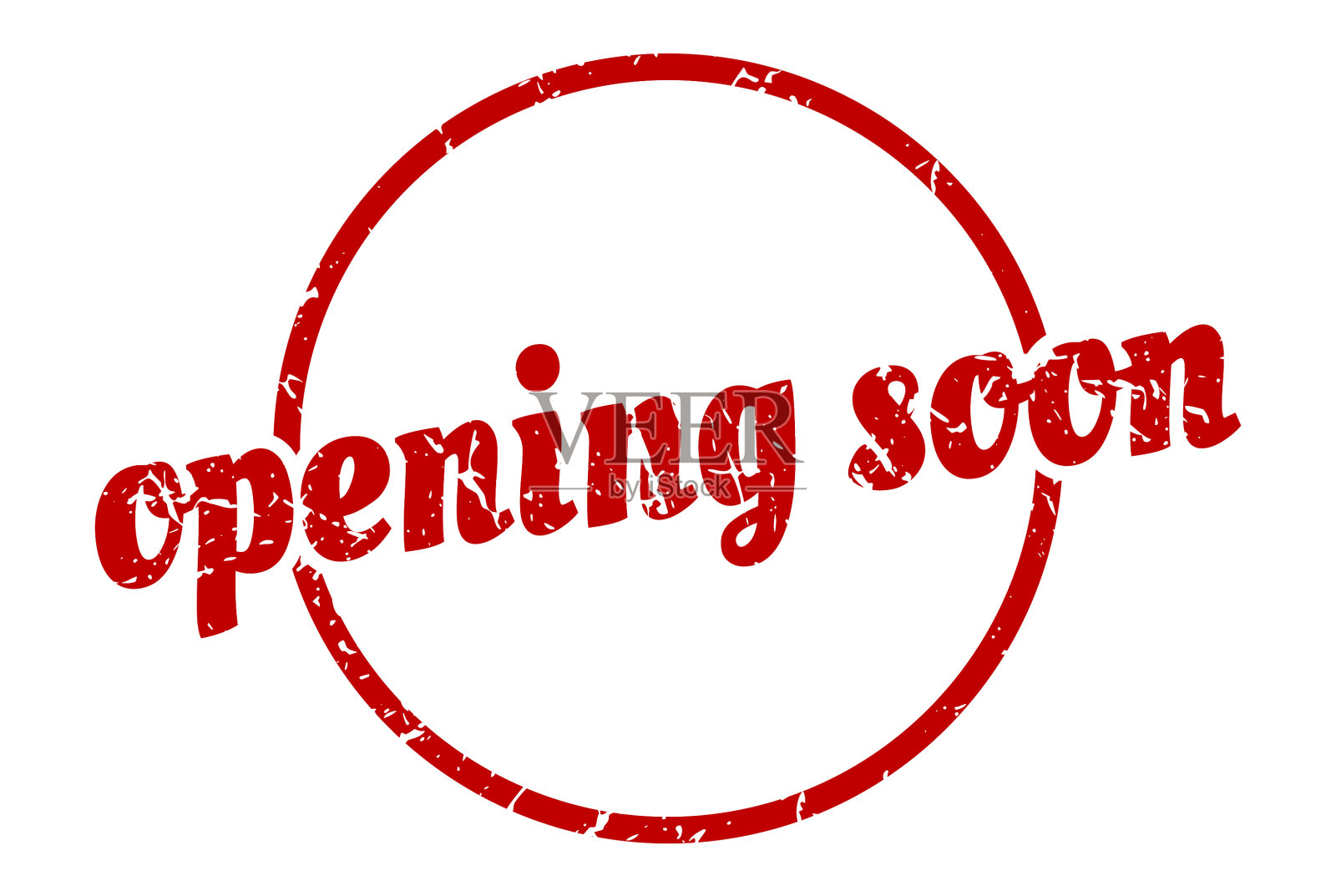 即将开业标志即将开业round vintage插画图片素材