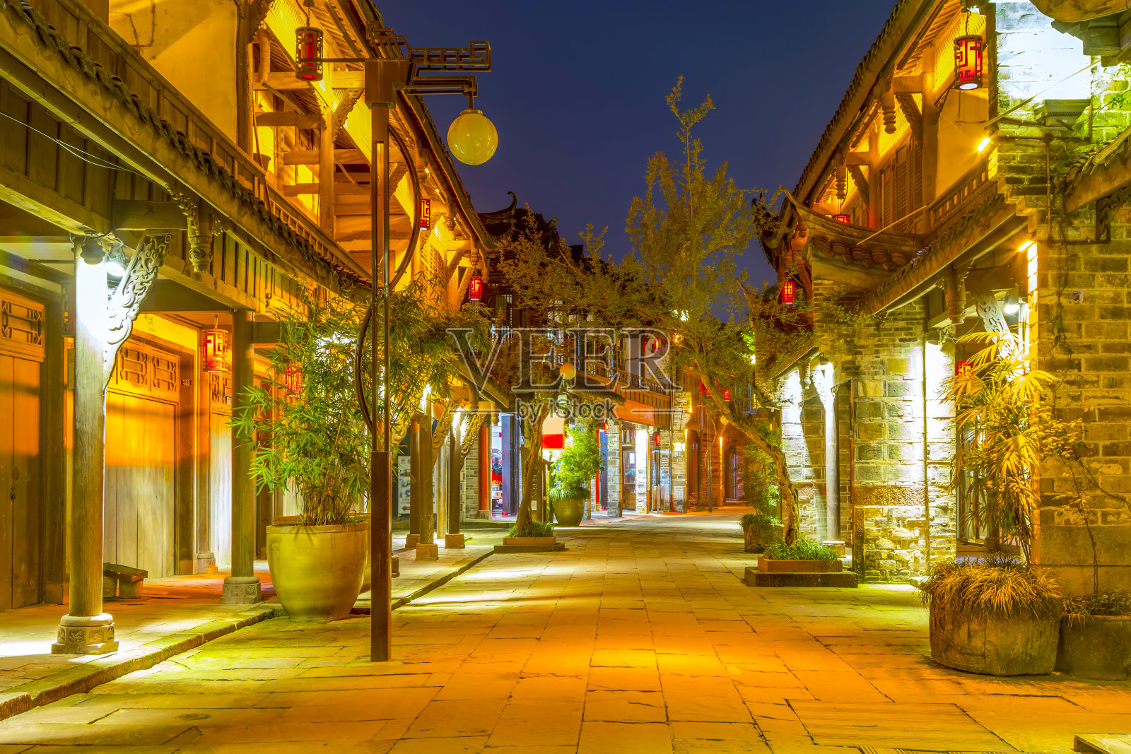 四川黄龙溪古镇照片摄影图片