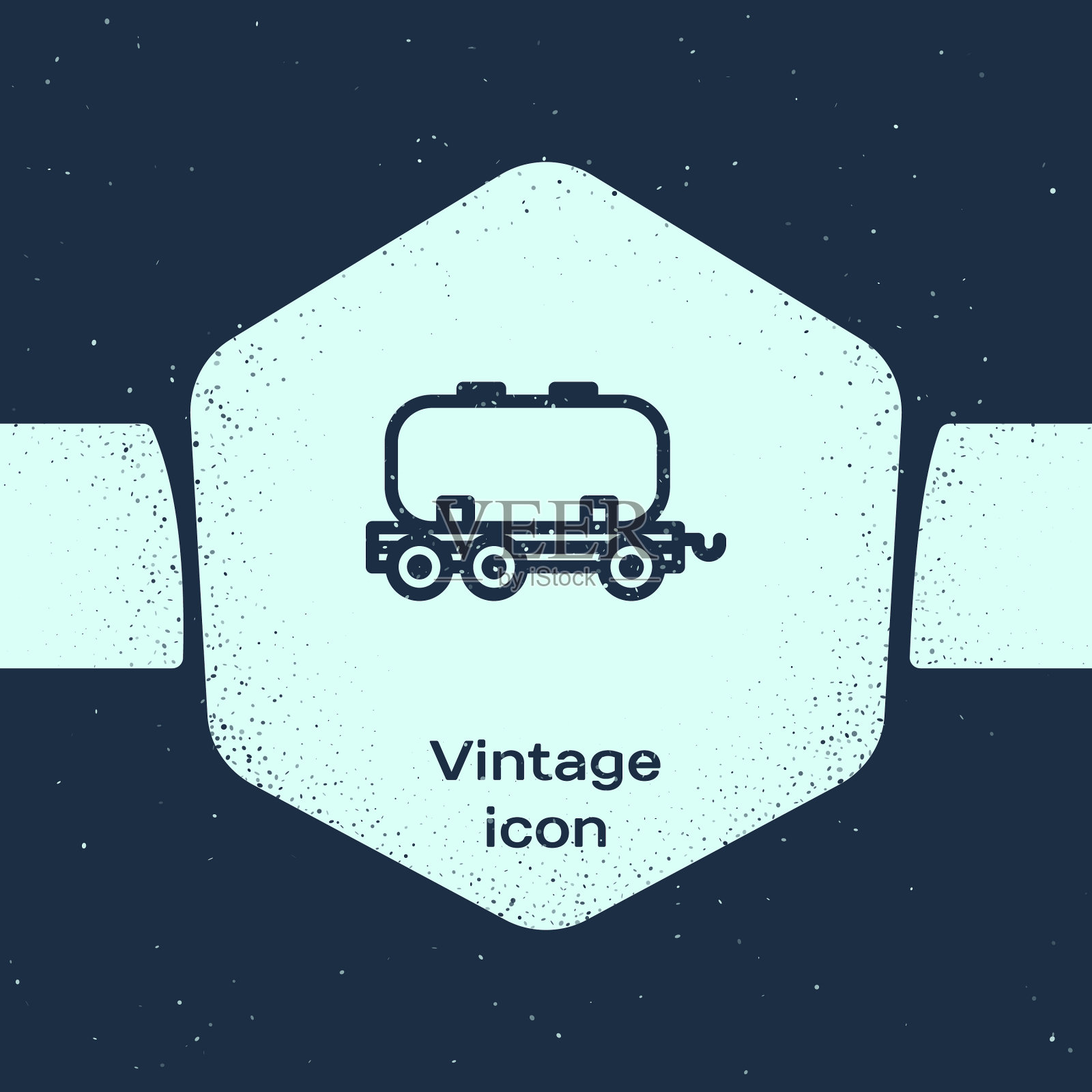 垃圾线油铁路水箱图标隔离图标素材