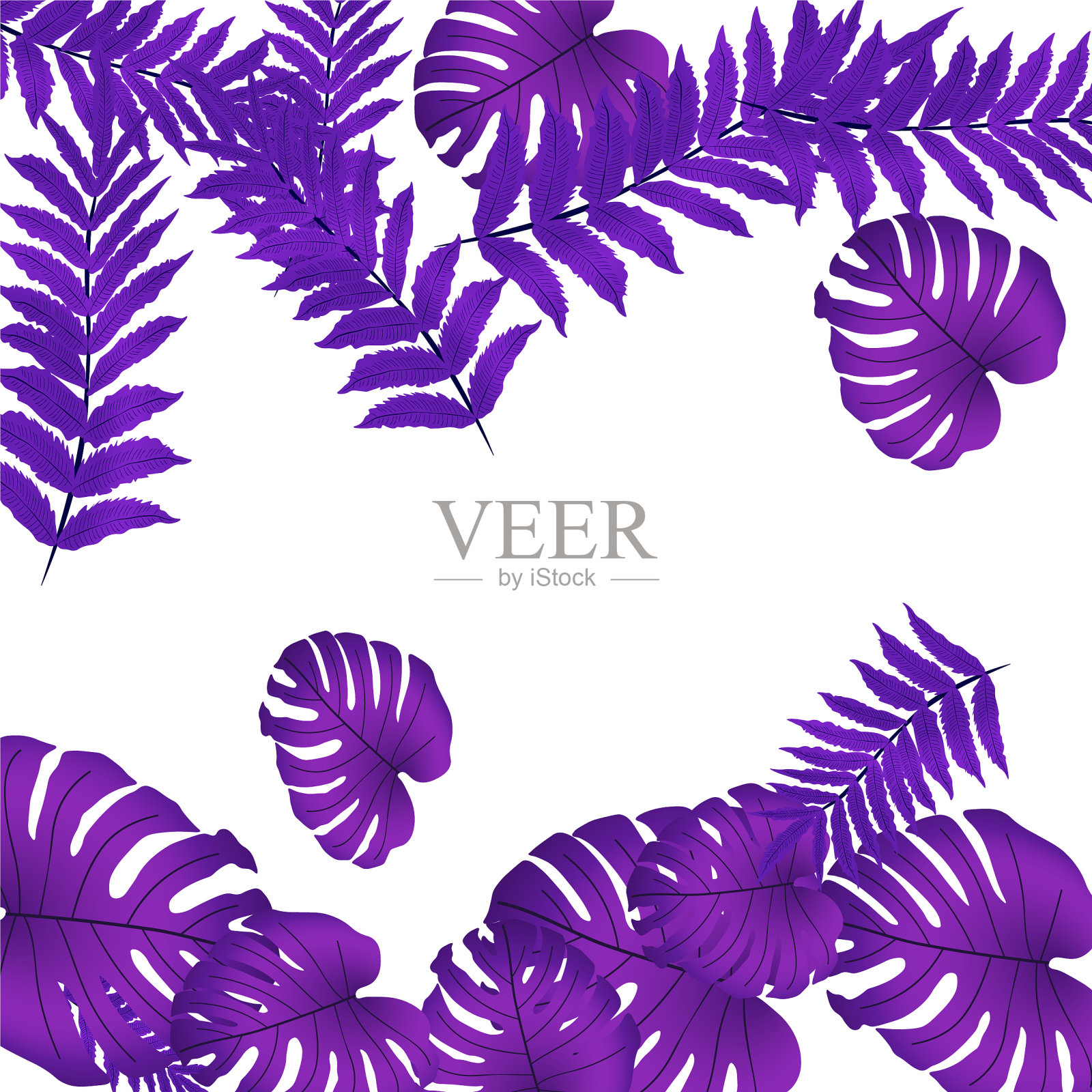 热带模式插画图片素材