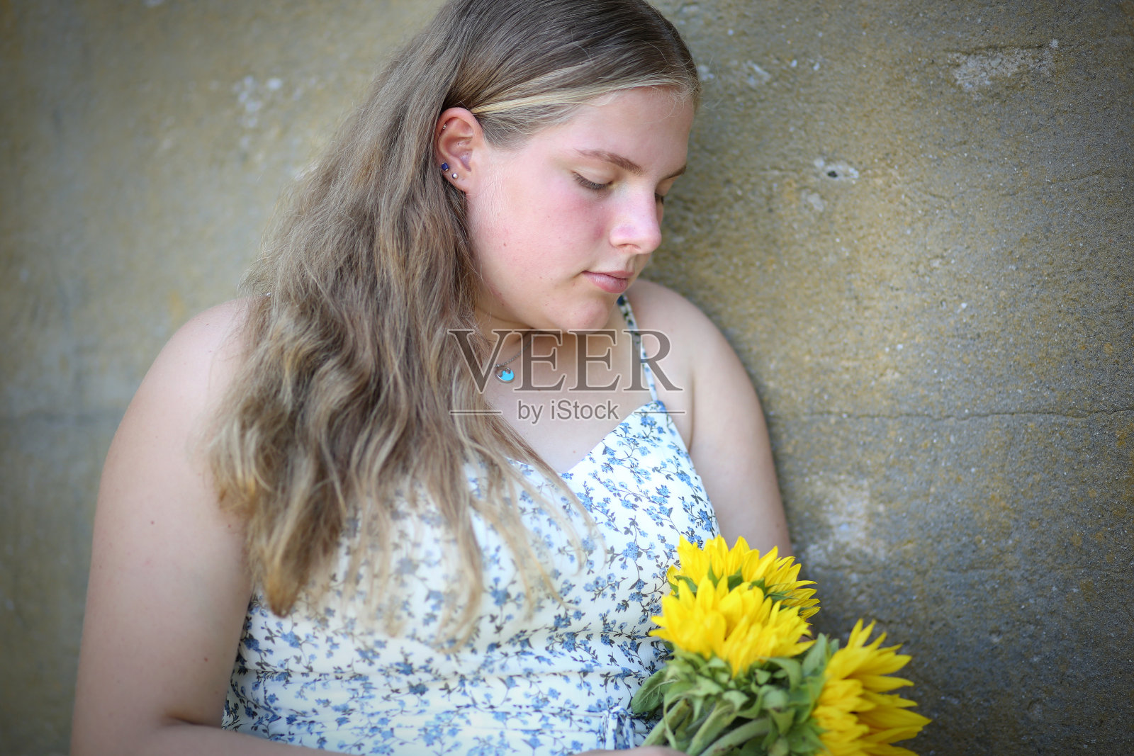 少女的肖像照片摄影图片