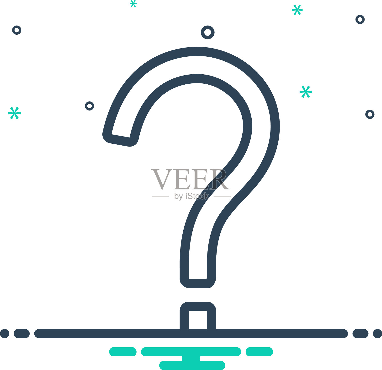 问号插画图片素材