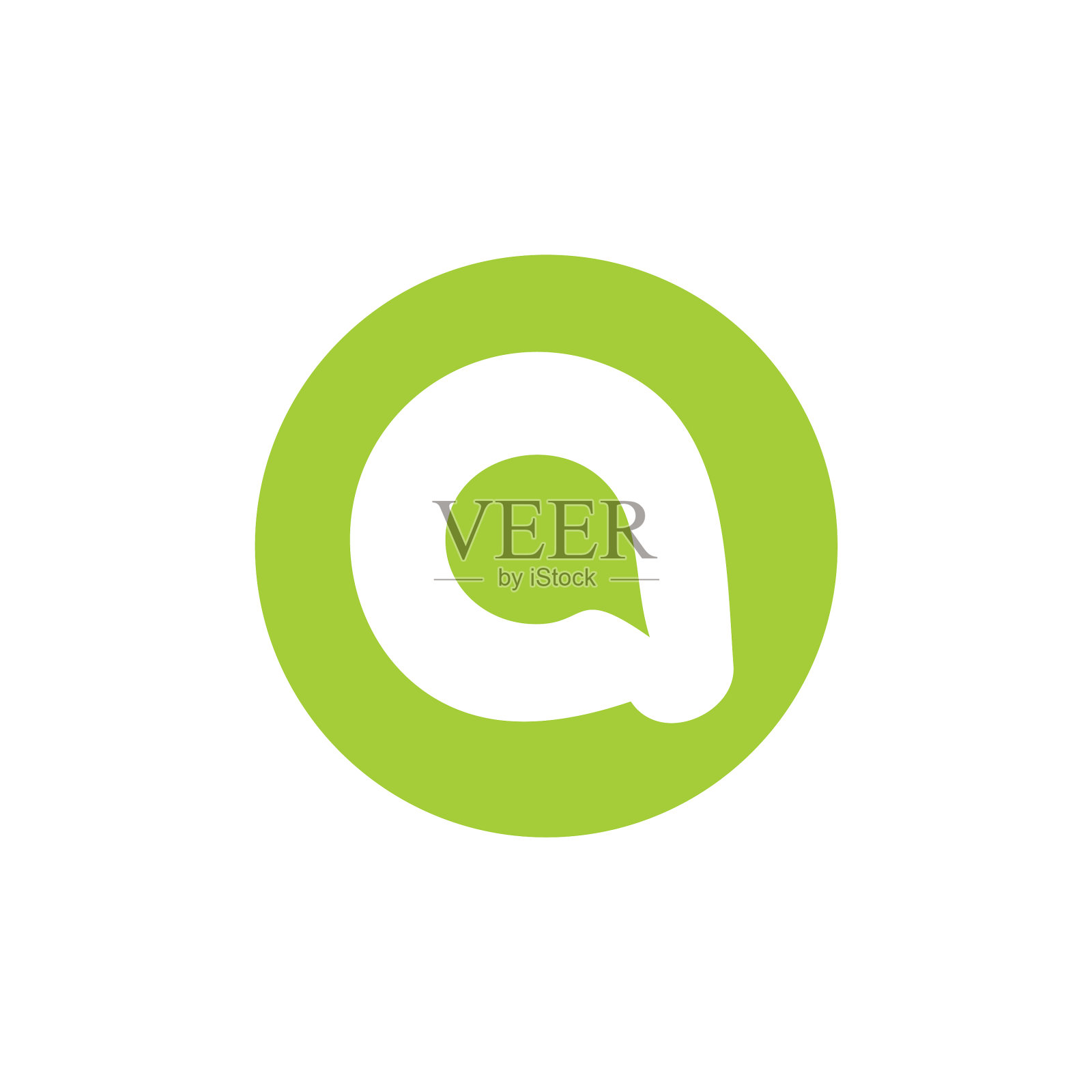 字母一绿谈标志标志设计元素图片