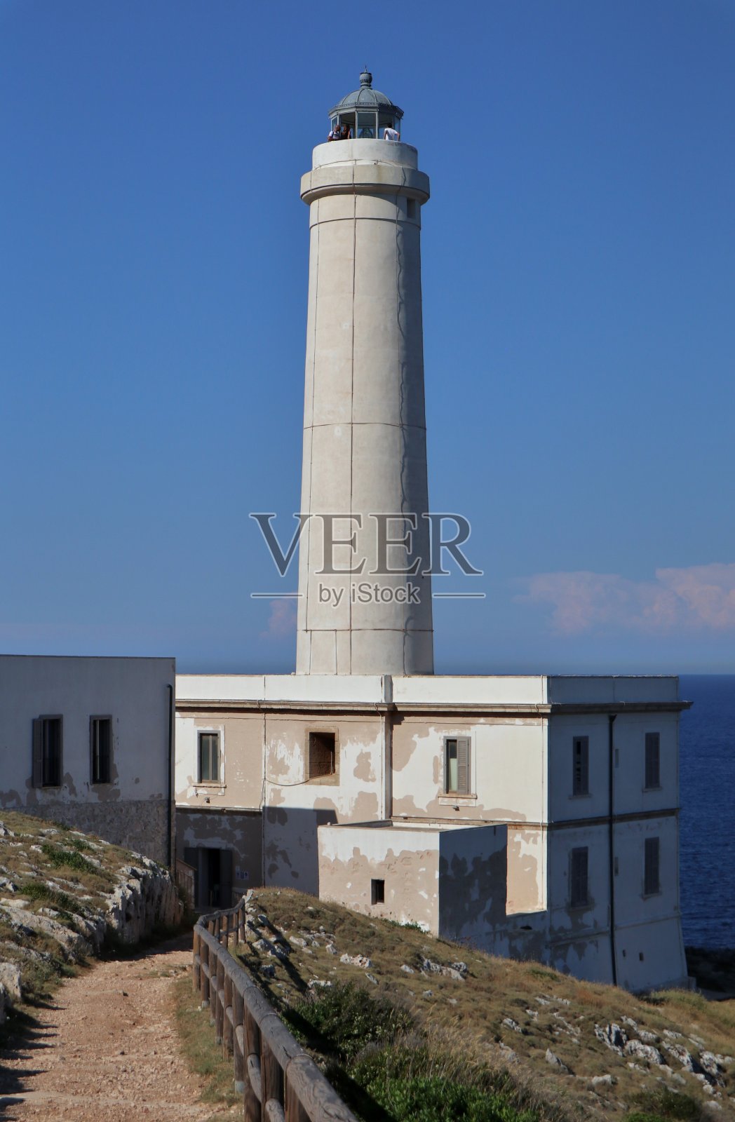 奥特朗托-帕拉西亚塔灯塔照片摄影图片