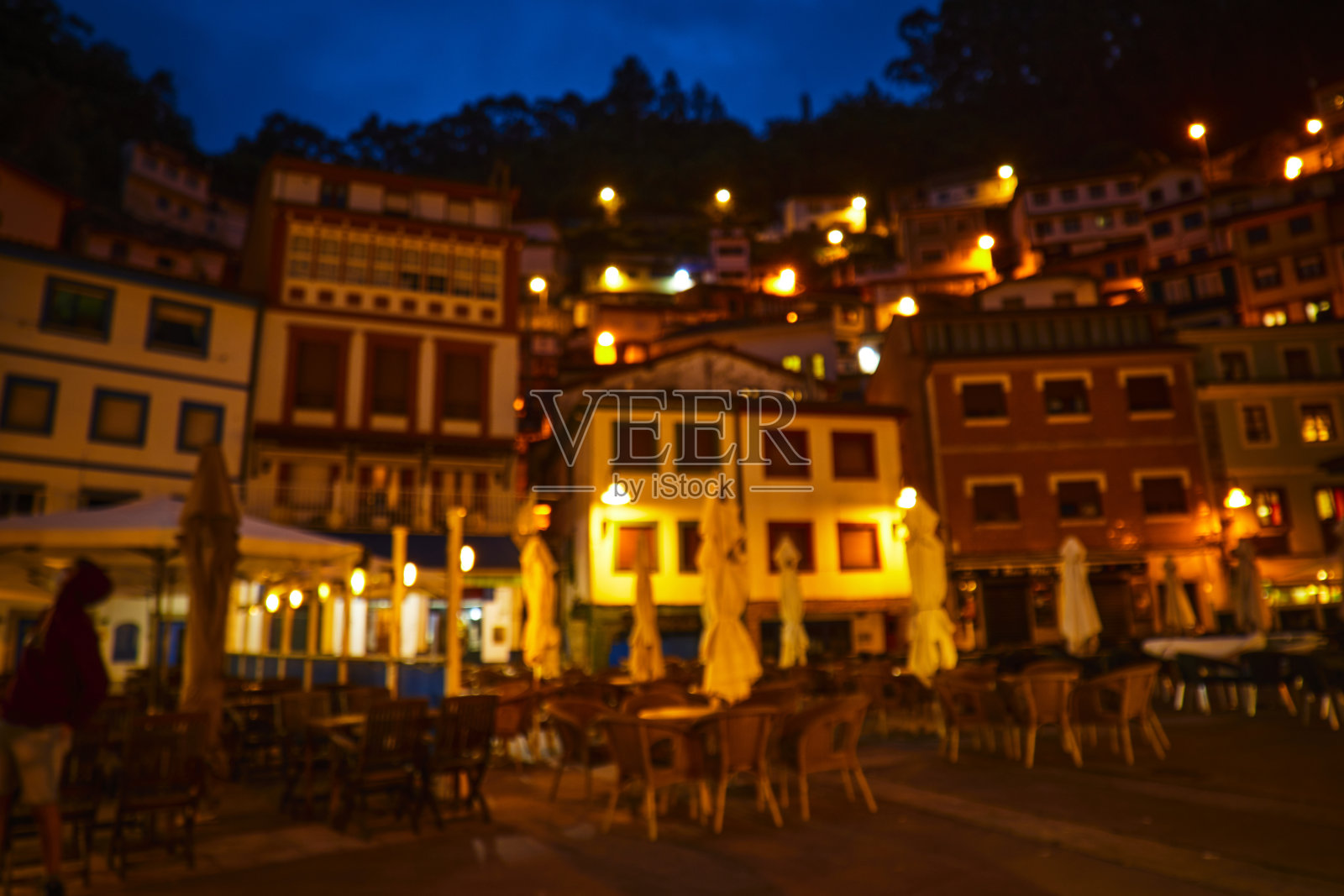 cudillero西班牙最美的村庄2020年7月7日照片摄影图片