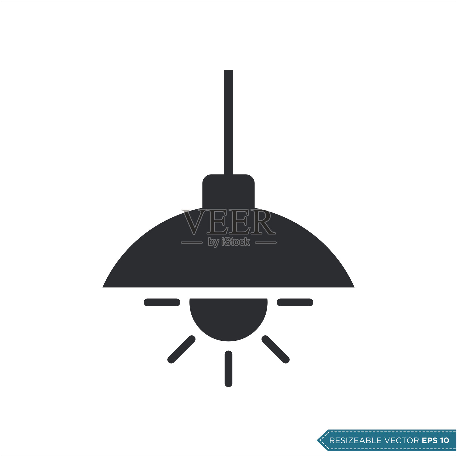 悬挂灯图标矢量模板插图设计插画图片素材