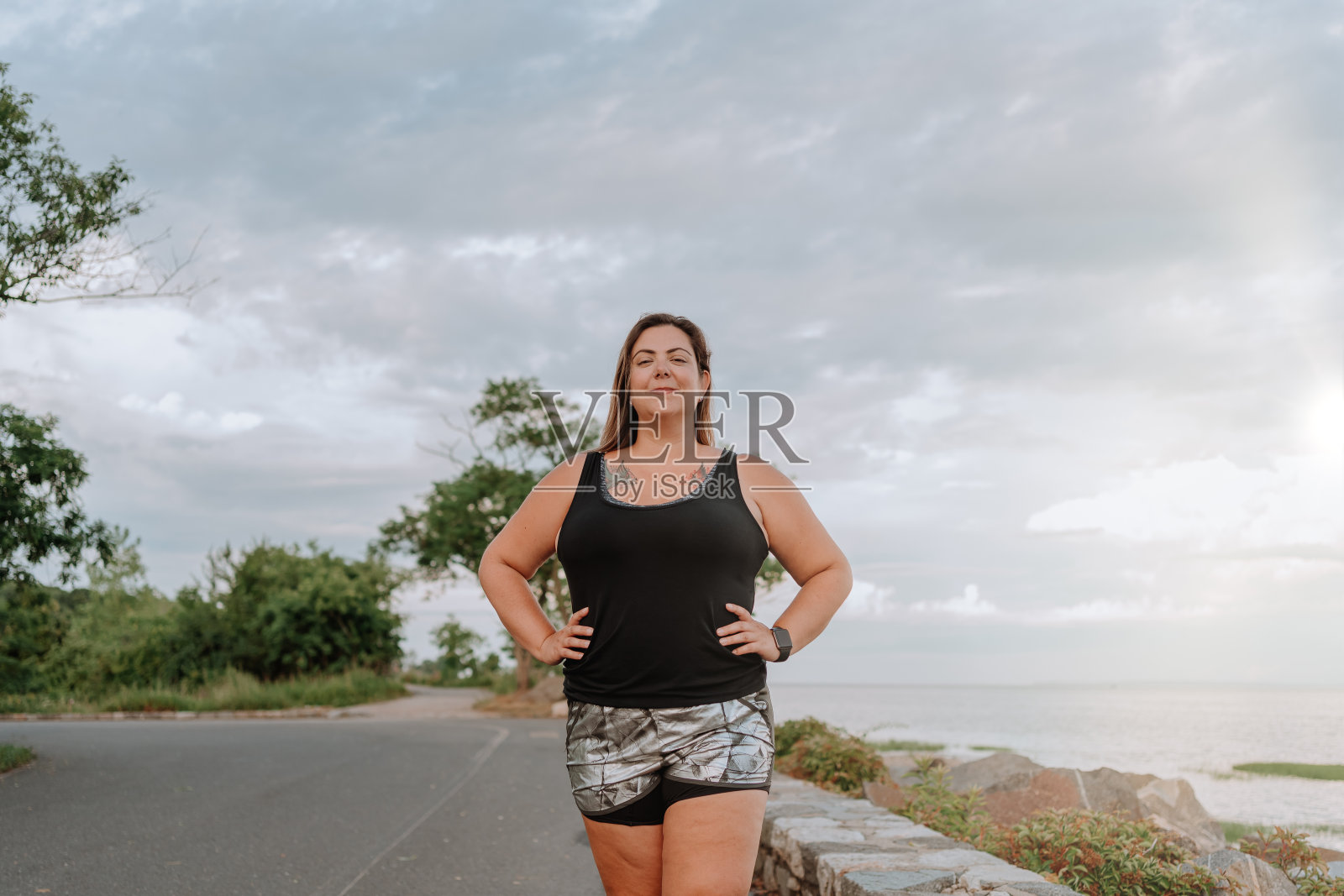 巴西女人自信的态度照片摄影图片