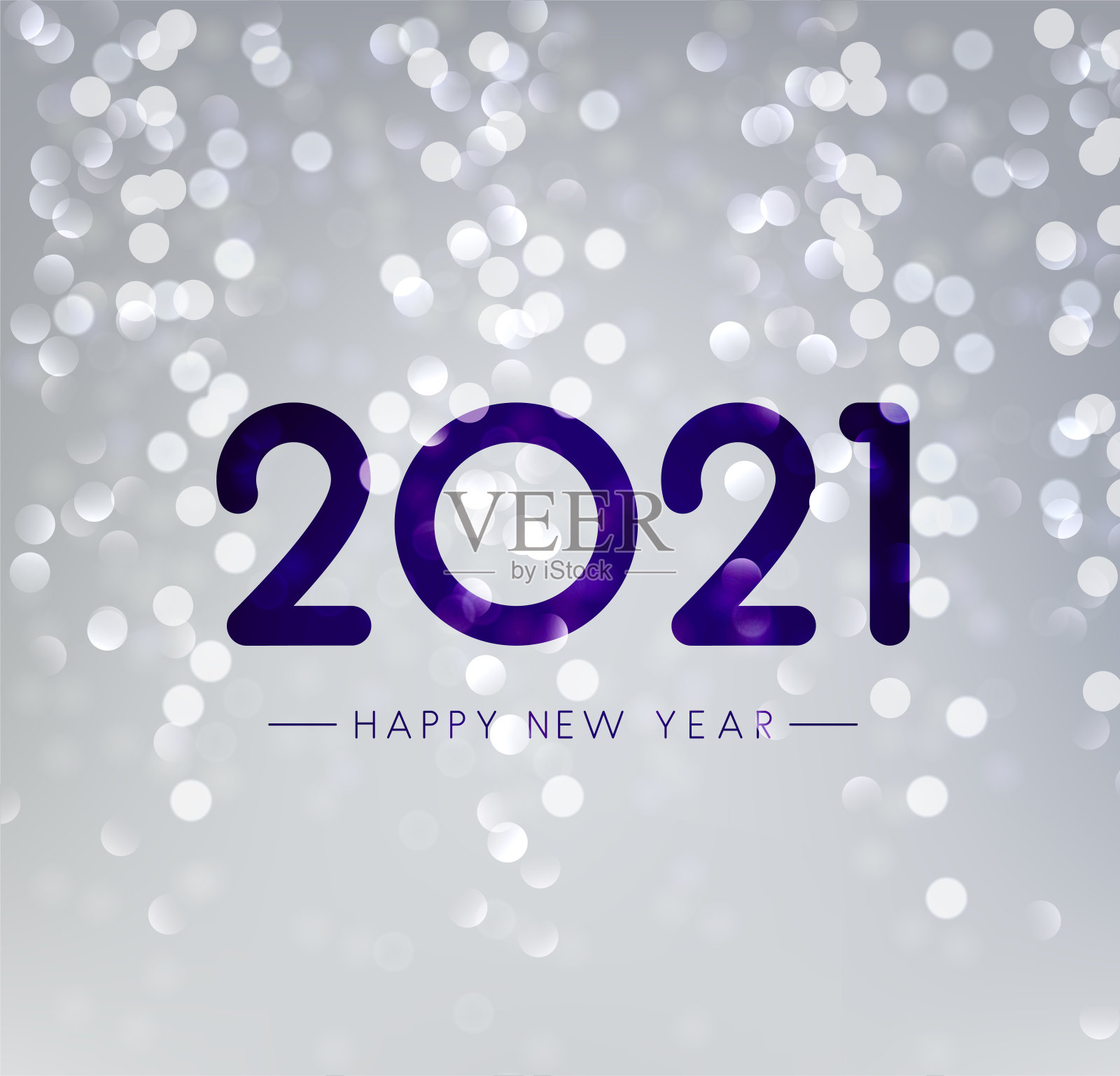 2021年在雾蒙蒙的玻璃上签字。插画图片素材