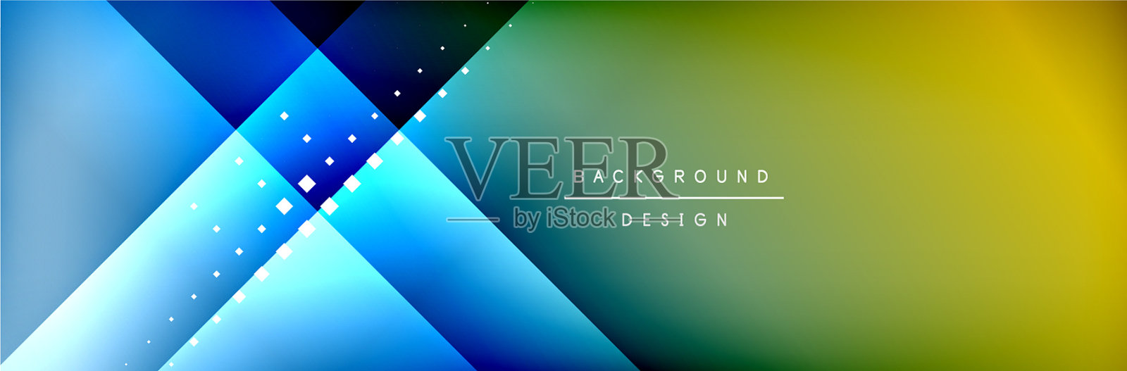 抽象背景-正方形和线条插画图片素材