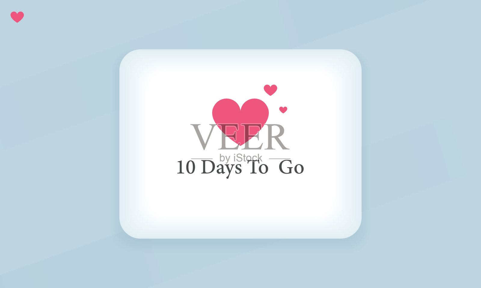 心形的抽象背景插画图片素材