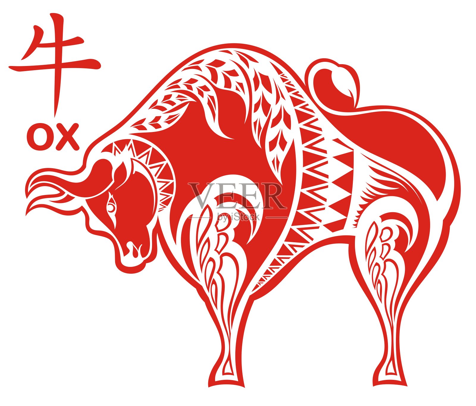 2021年春节插画图片素材