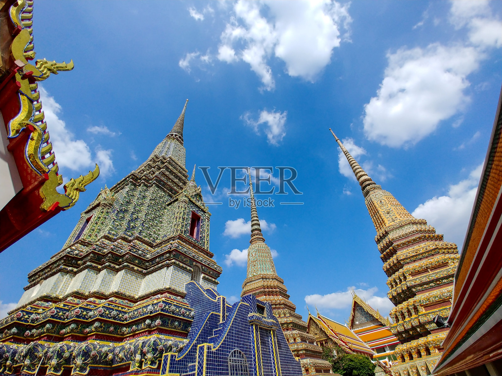 泰国曼谷的卧佛寺照片摄影图片