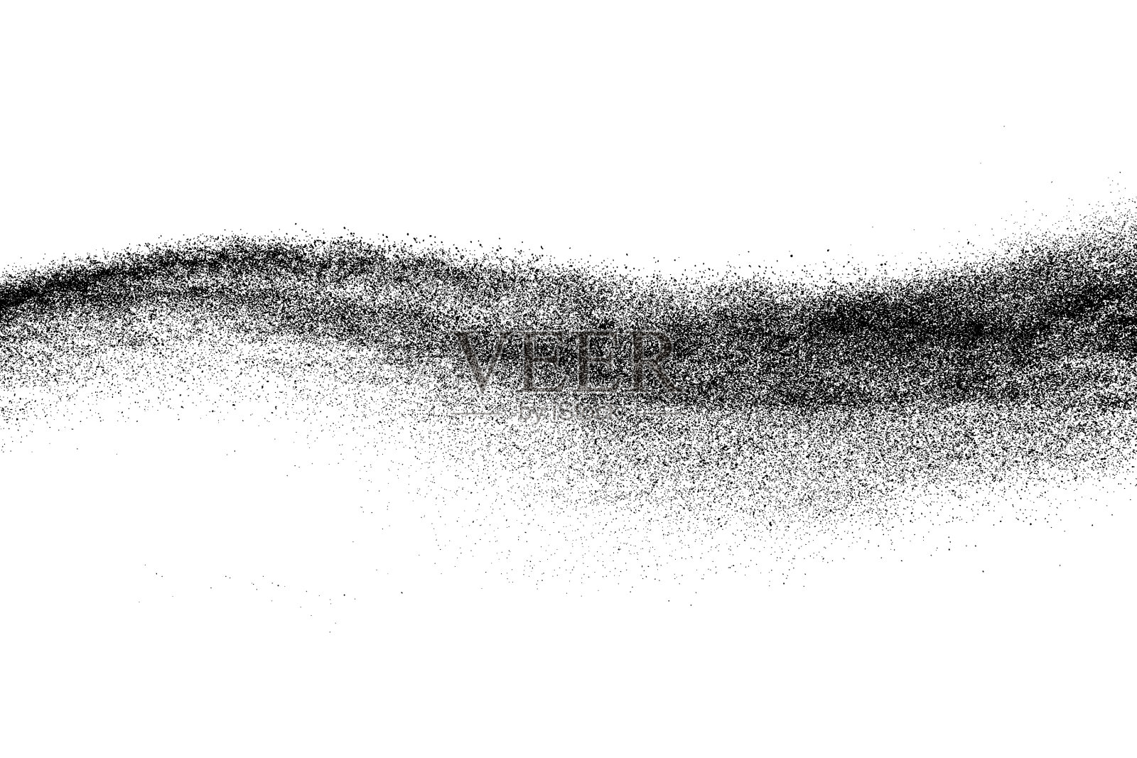 黑色颗粒状波浪纹理插画图片素材