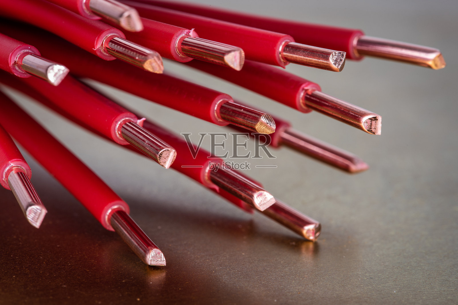 一束铜线照片摄影图片