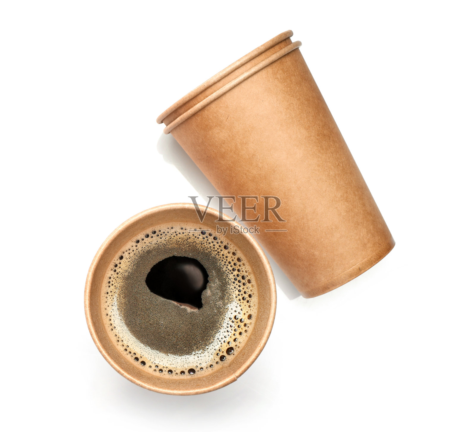 杯里的热黑咖啡照片摄影图片