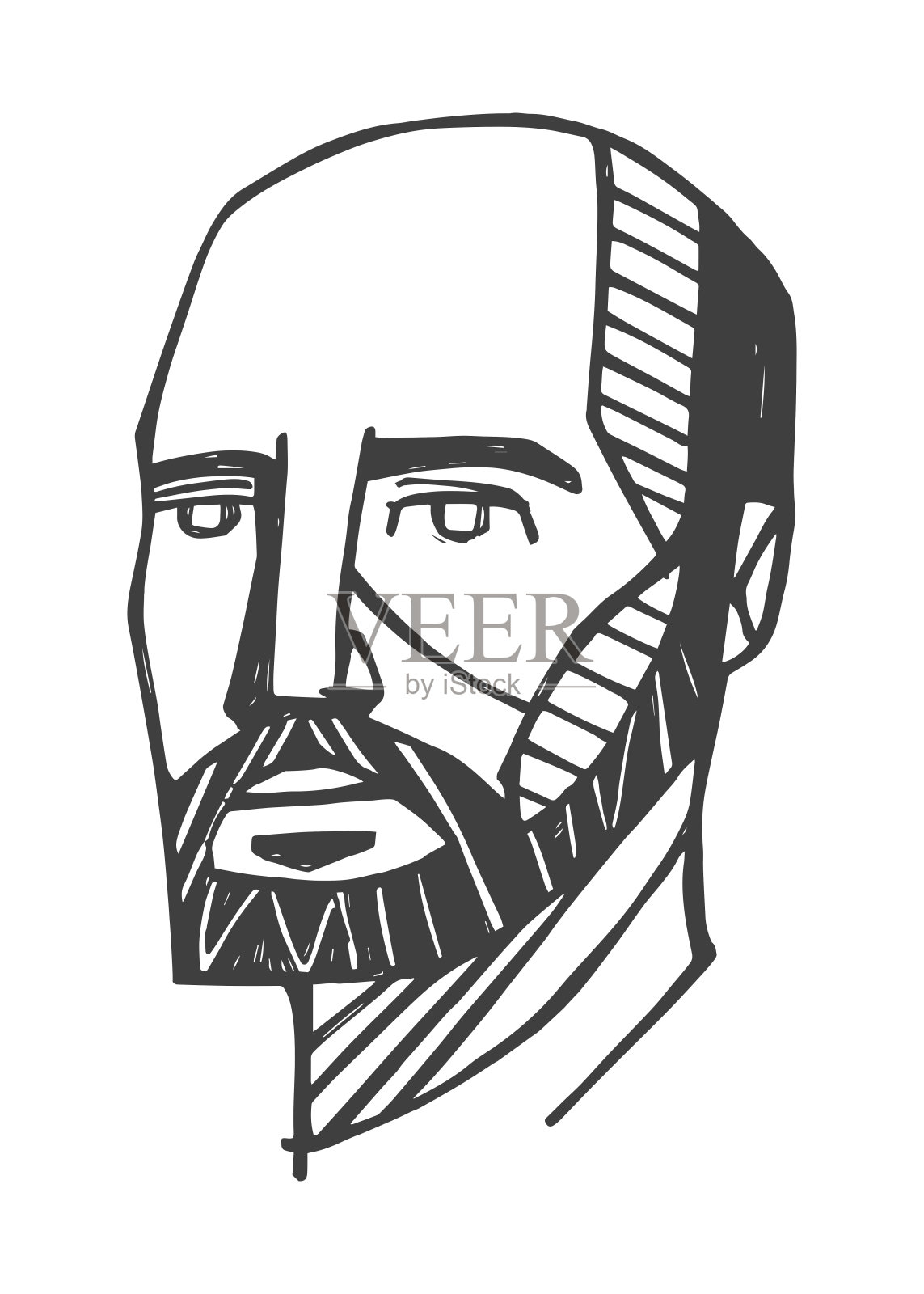 圣依纳爵的洛约拉插图插画图片素材