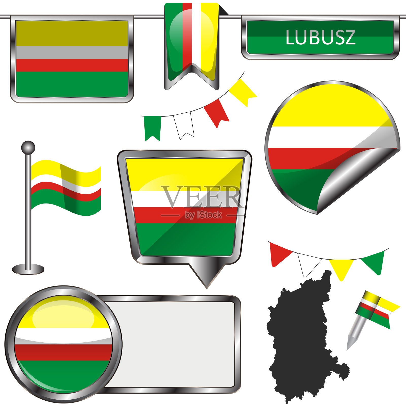 卢布斯省，波兰设计元素图片