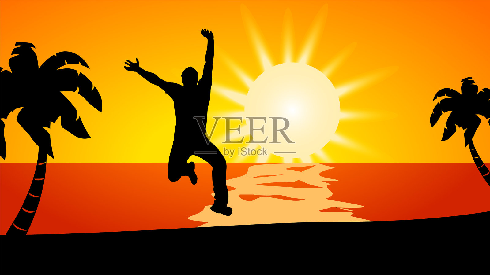 图片的阳光插画图片素材