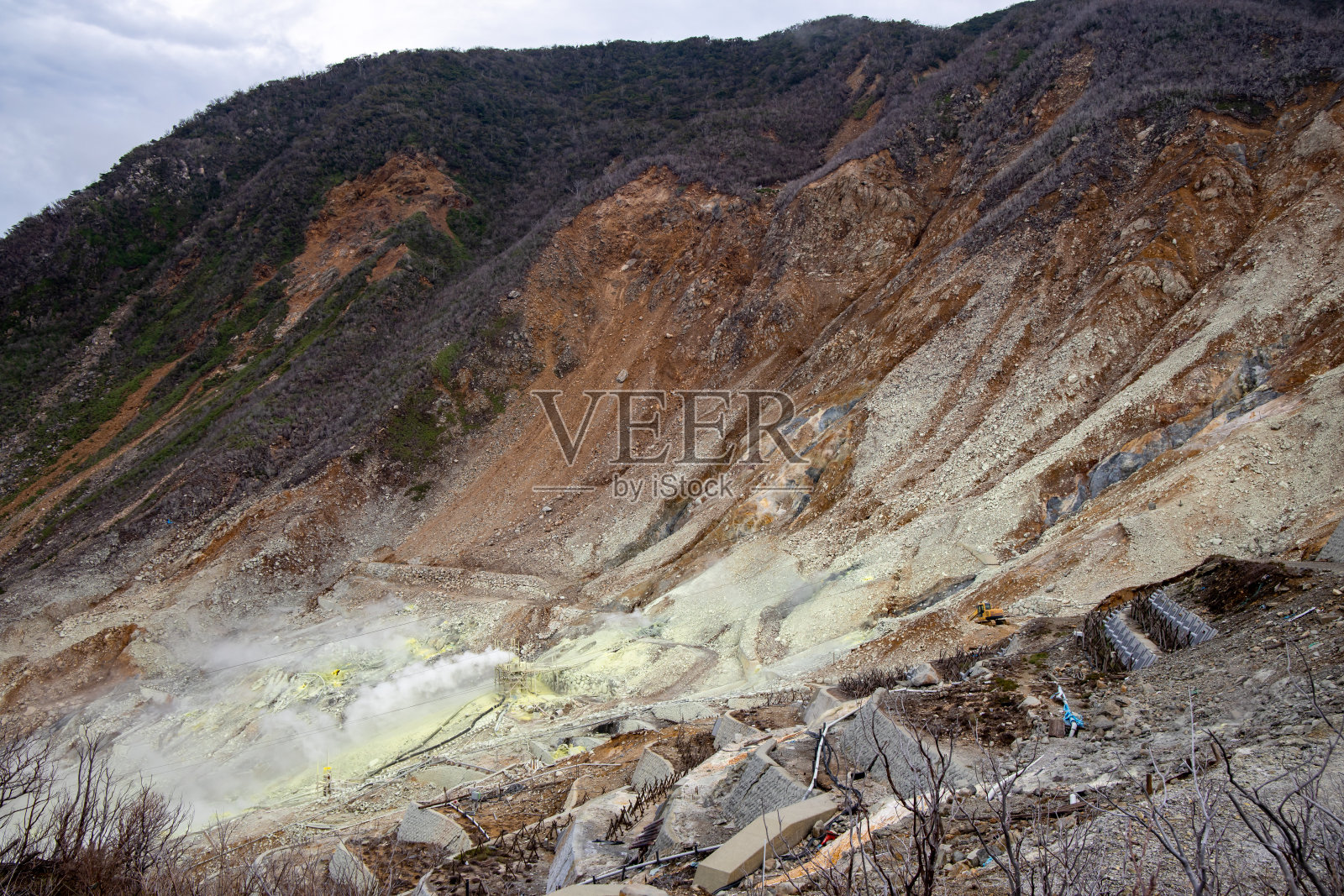 大涌谷照片摄影图片